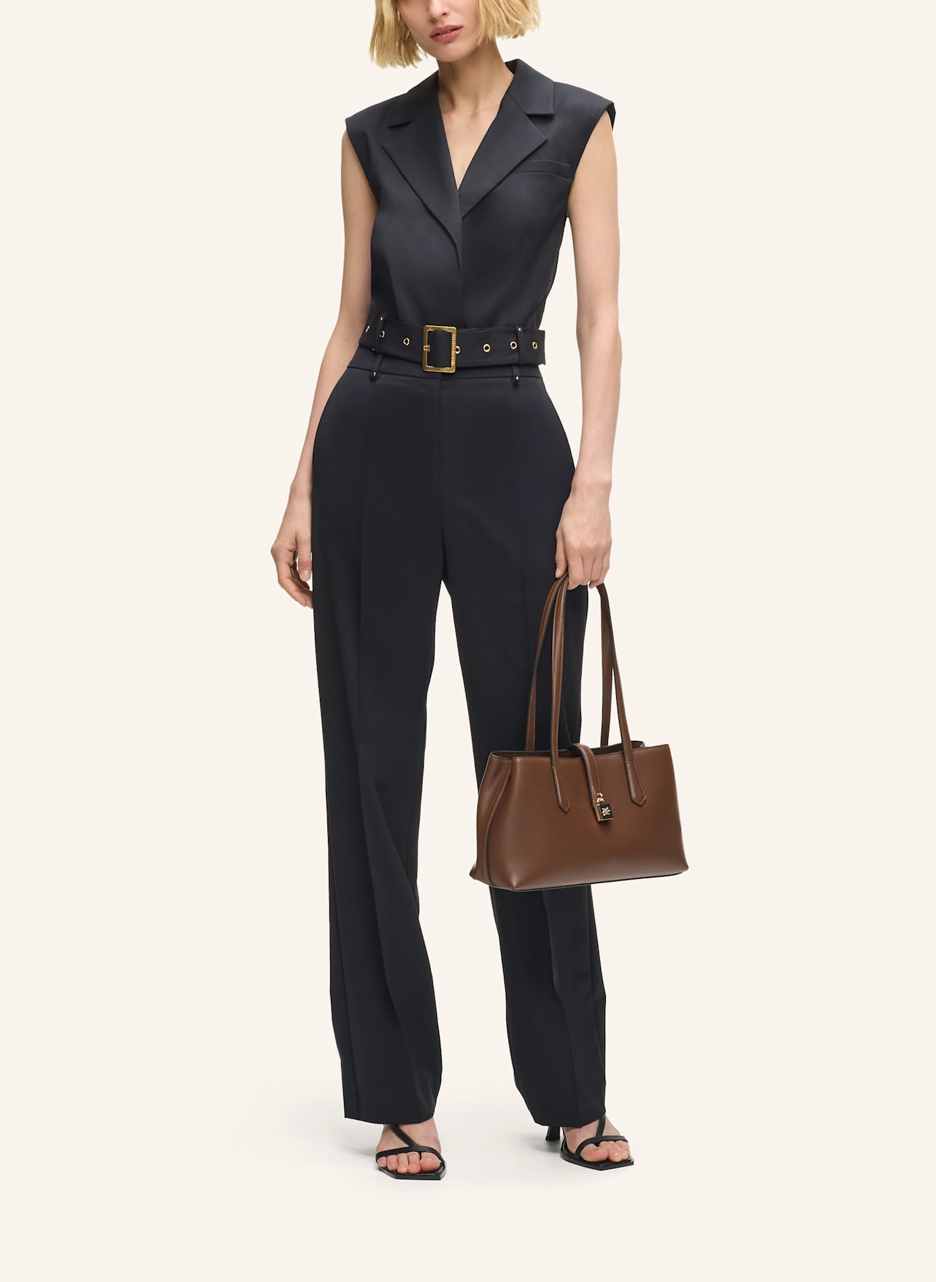 KARL LAGERFELD Hose: SCHWARZ