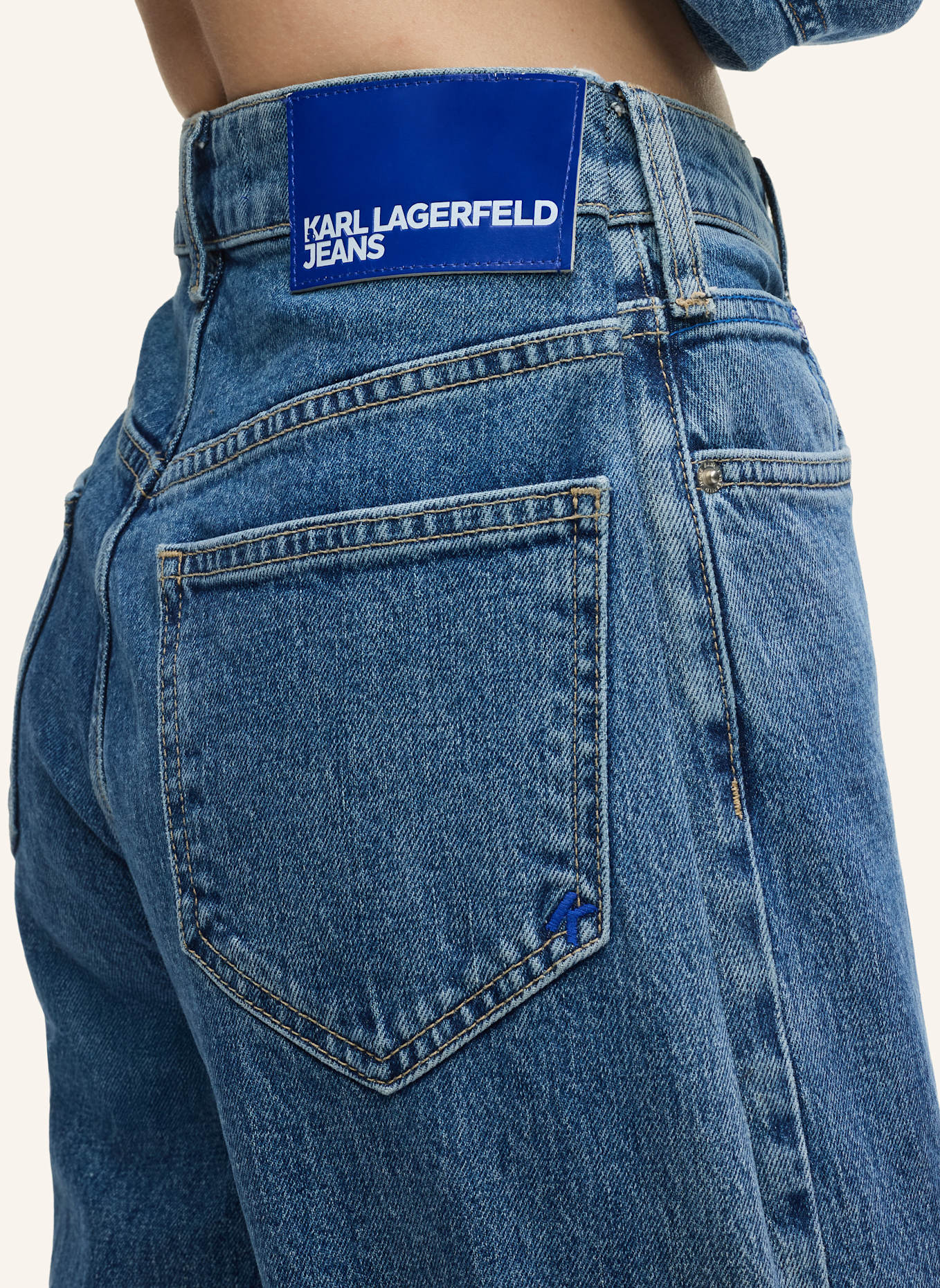 KARL LAGERFELD JEANS Jeans: HELLBLAU