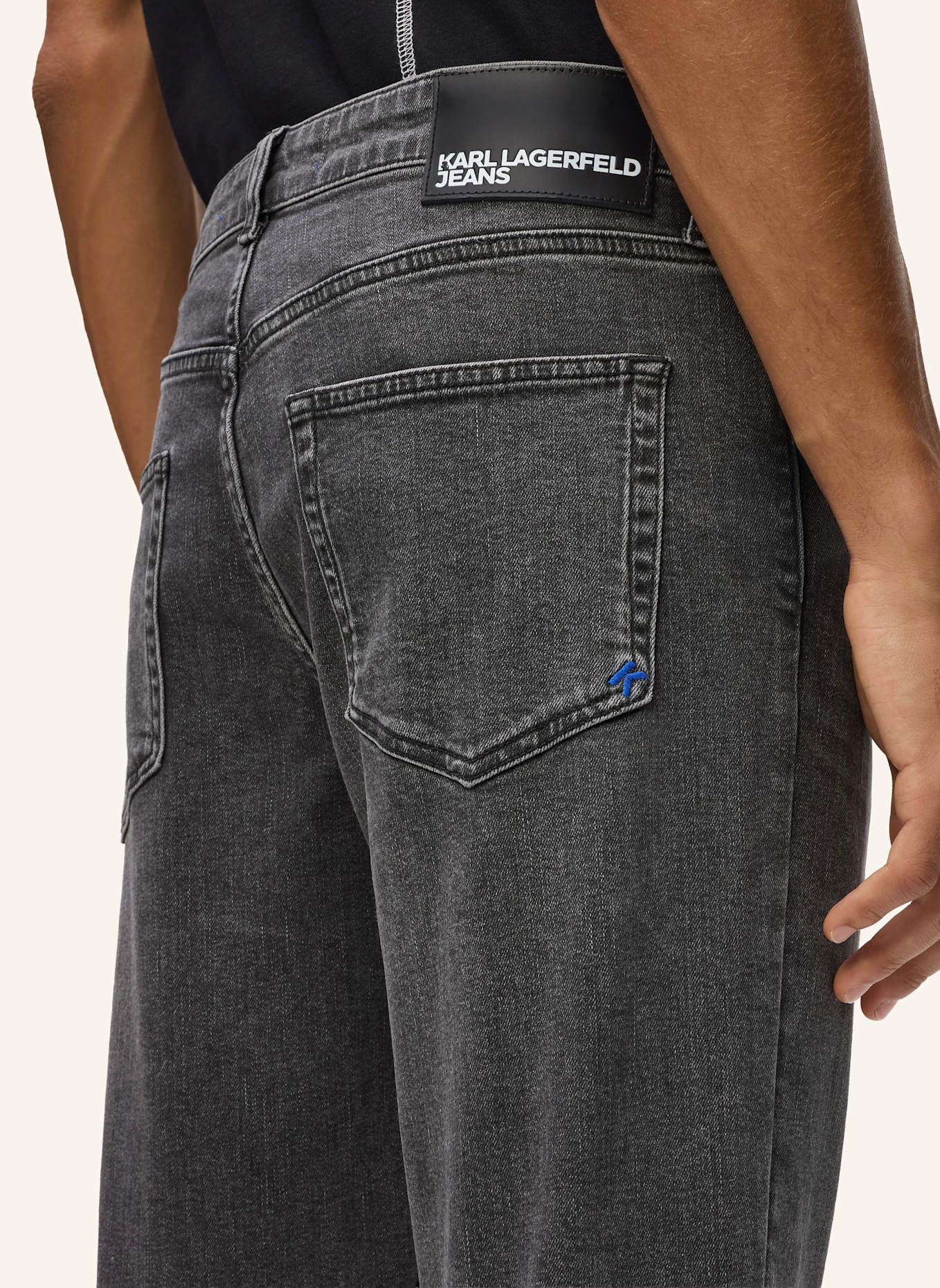 KARL LAGERFELD JEANS Jeans: SCHWARZ