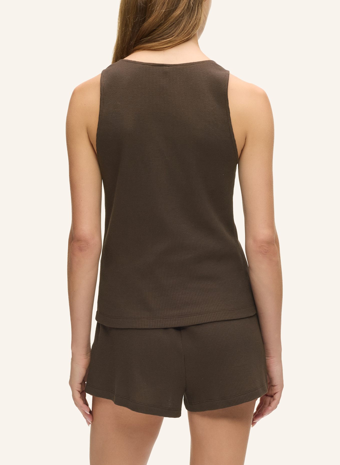 KARL LAGERFELD Top: DUNKELBRAUN