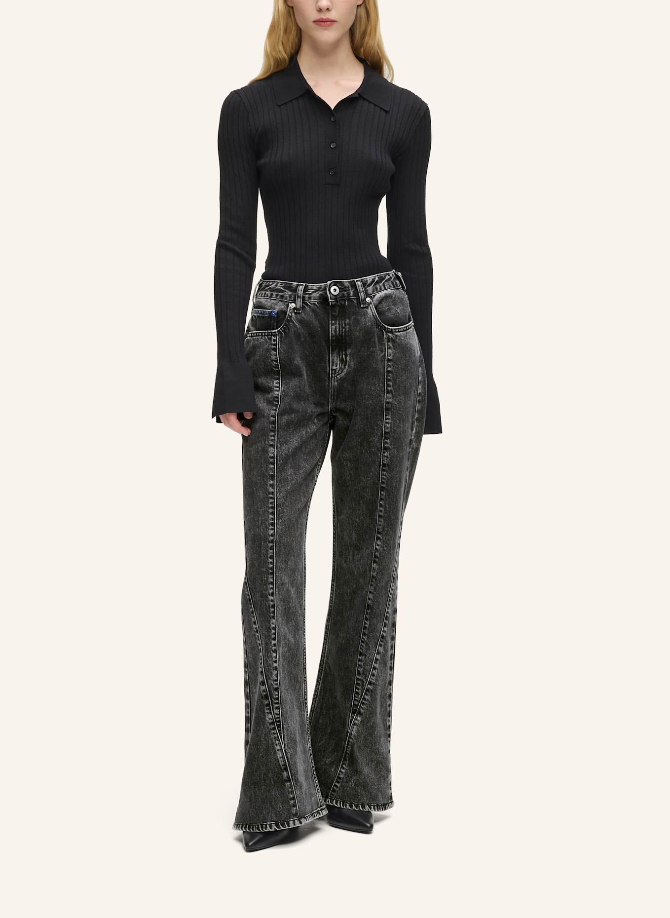 KARL LAGERFELD JEANS Jeans: SCHWARZ