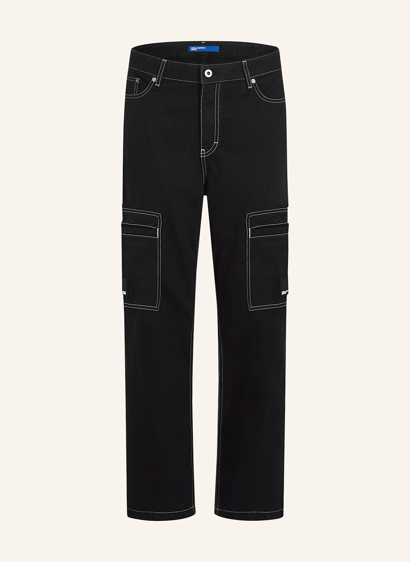 KARL LAGERFELD JEANS Hose: SCHWARZ