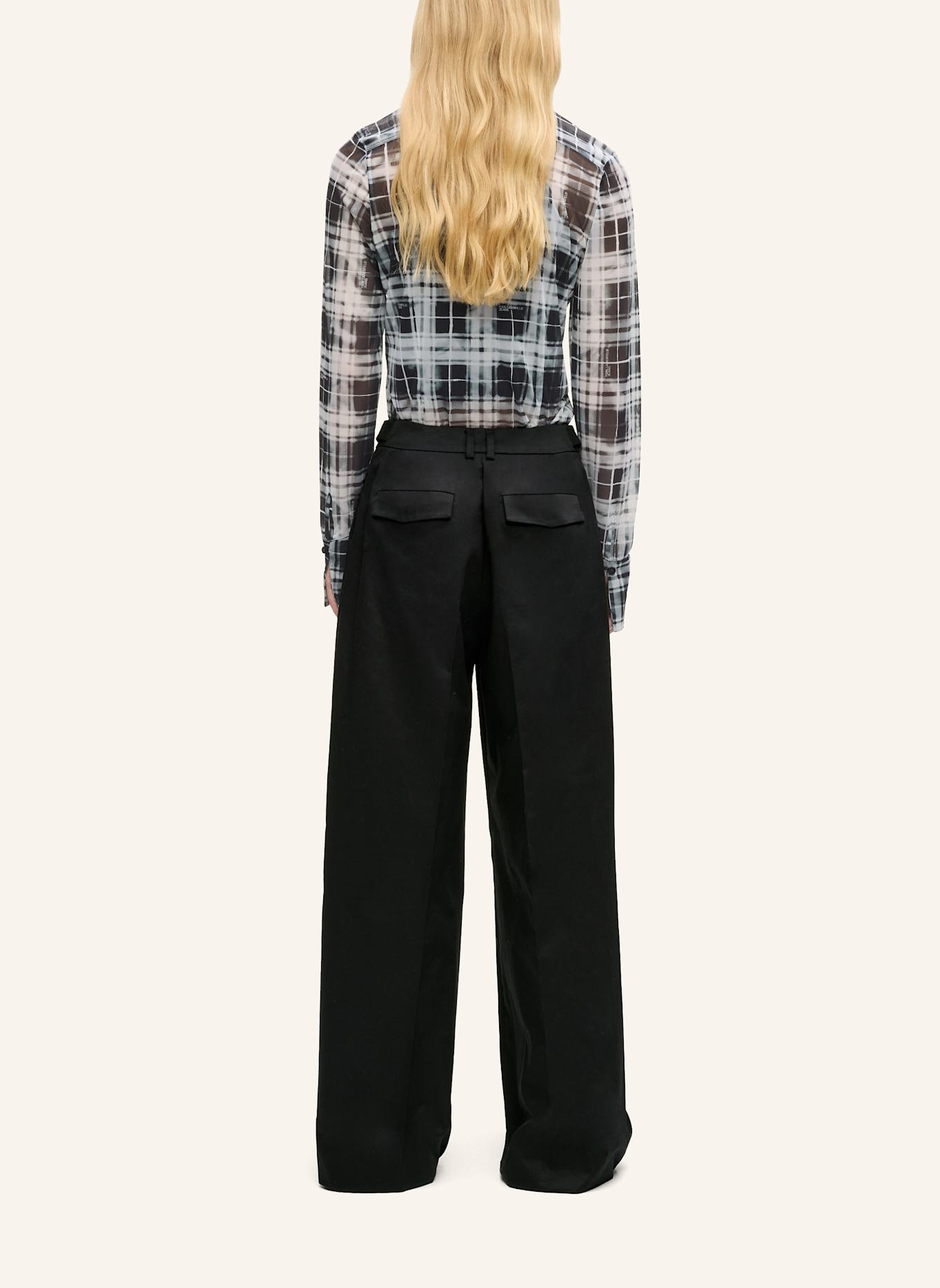 KARL LAGERFELD JEANS Hose: SCHWARZ