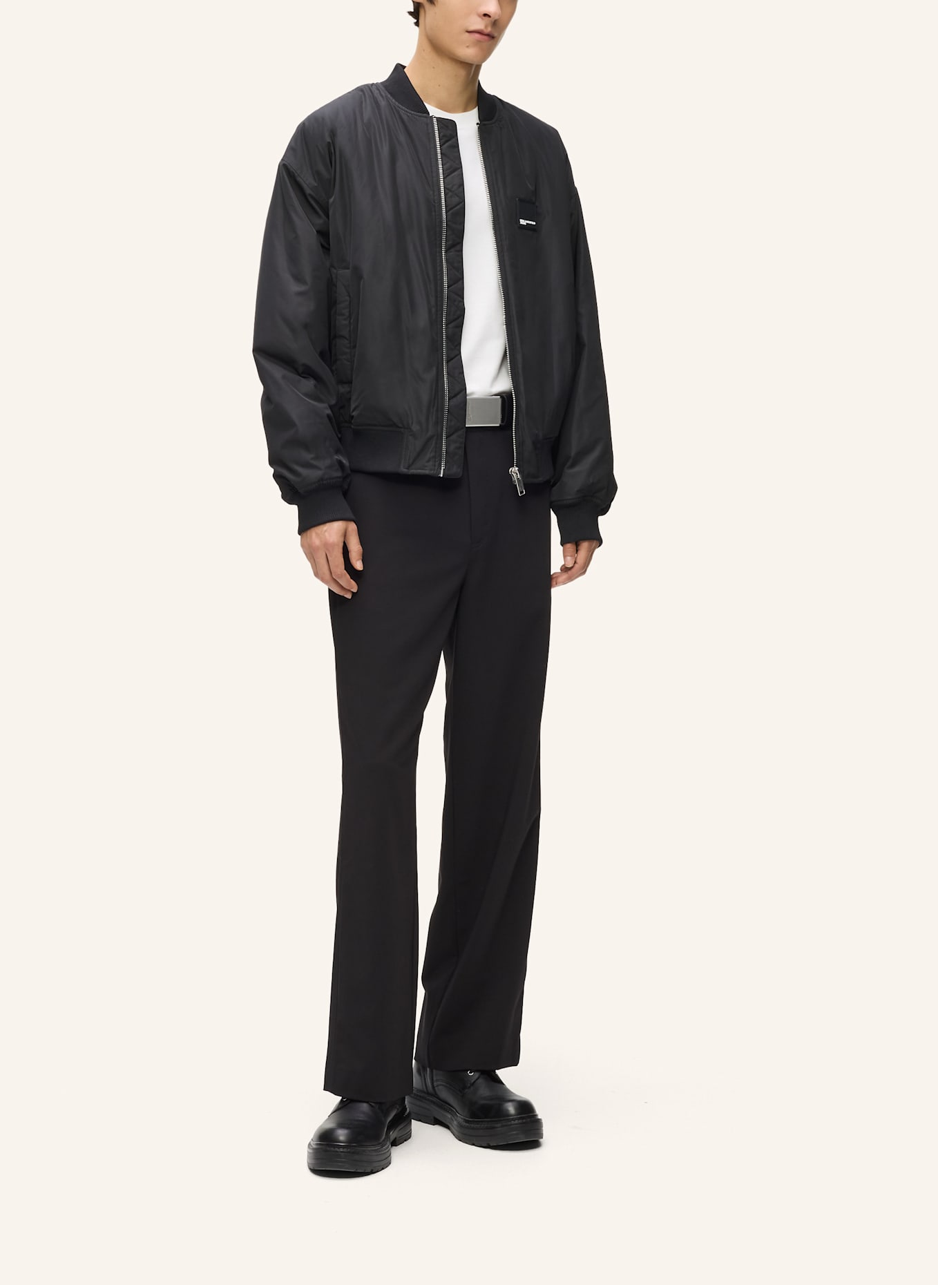 KARL LAGERFELD JEANS Hose: SCHWARZ