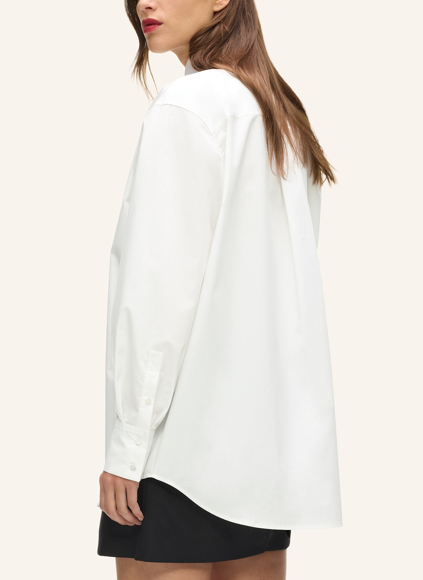 KARL LAGERFELD Bluse: WEISS