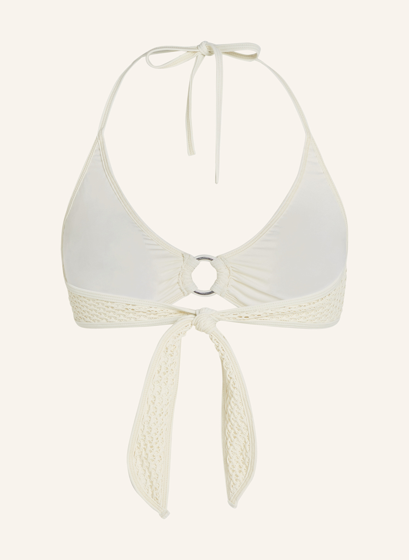 KARL LAGERFELD Bikini-Top: BEIGE