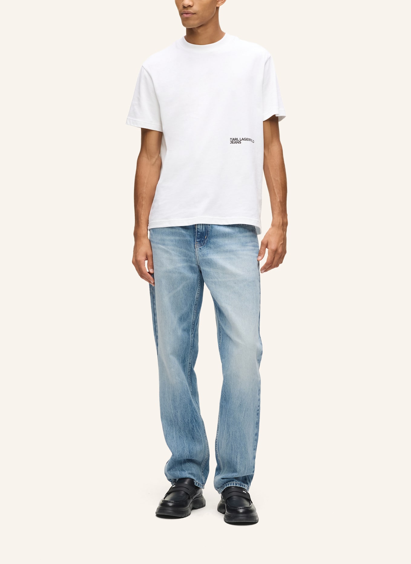 KARL LAGERFELD JEANS Jeans: BLAU