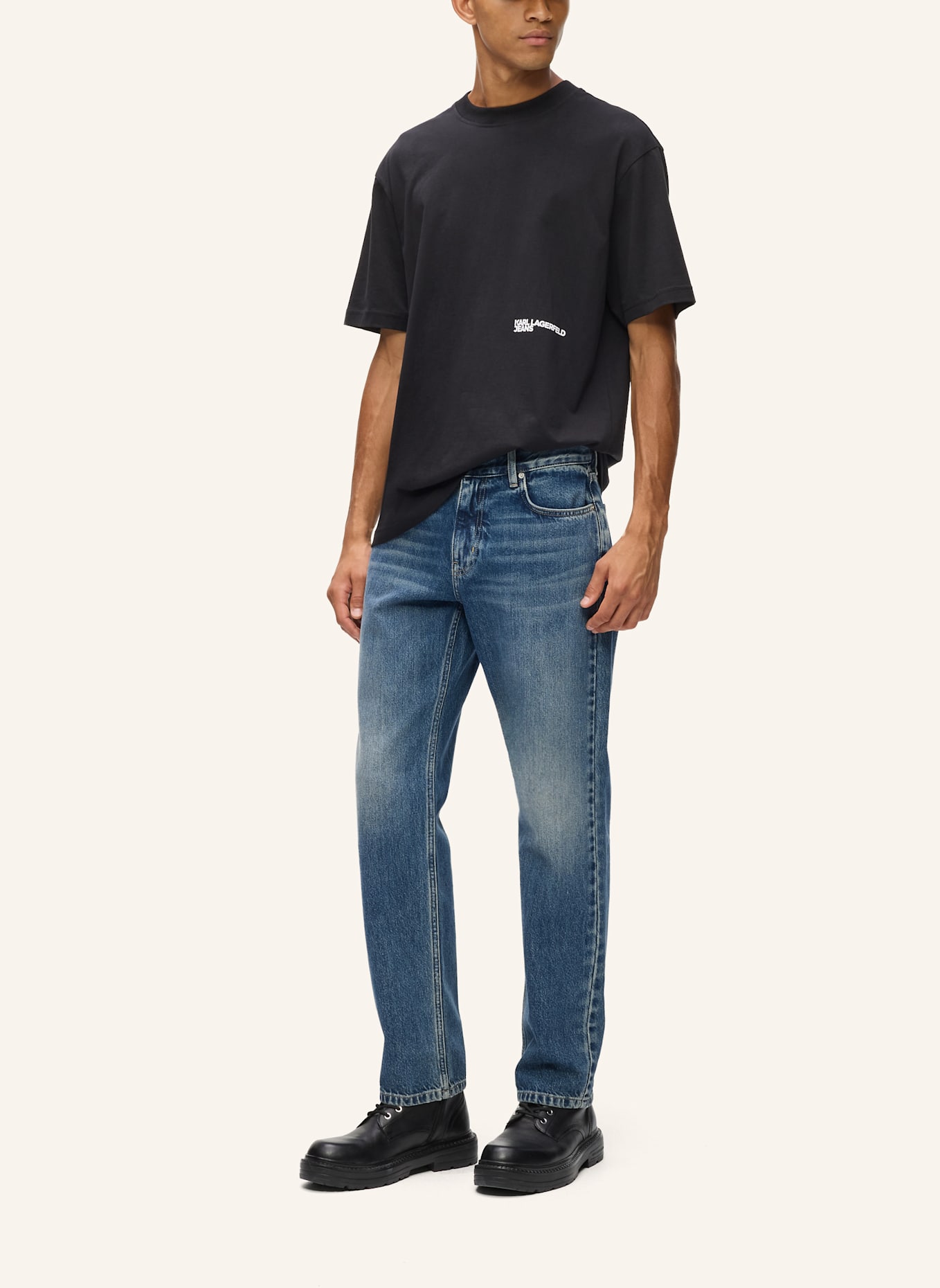 KARL LAGERFELD JEANS Jeans: BLAU