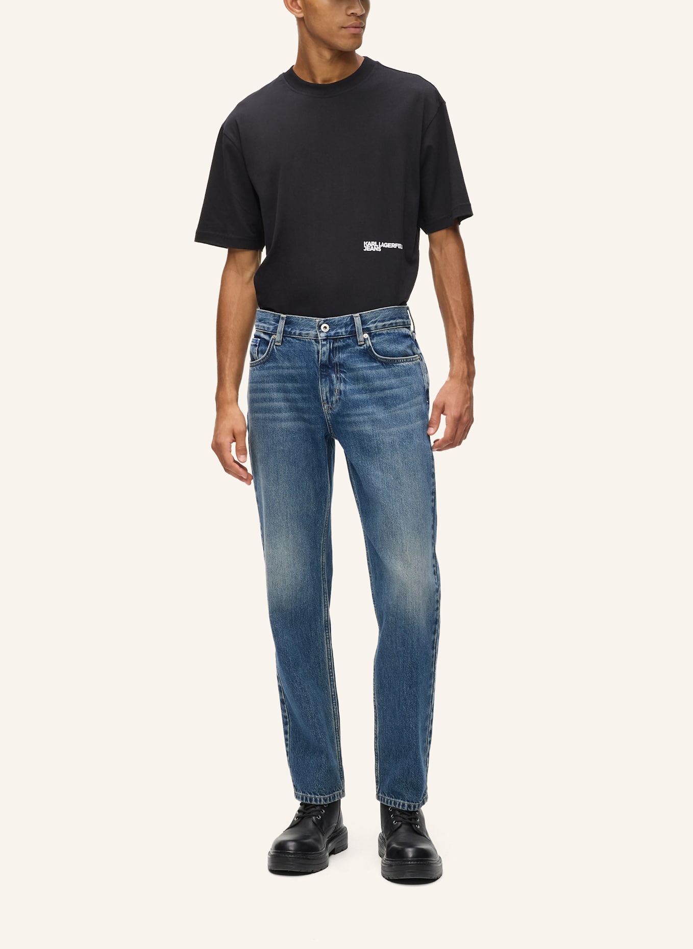 KARL LAGERFELD JEANS Jeans: BLAU