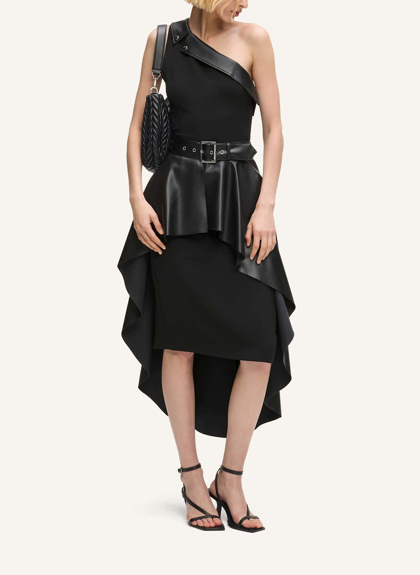 KARL LAGERFELD Kleid: SCHWARZ