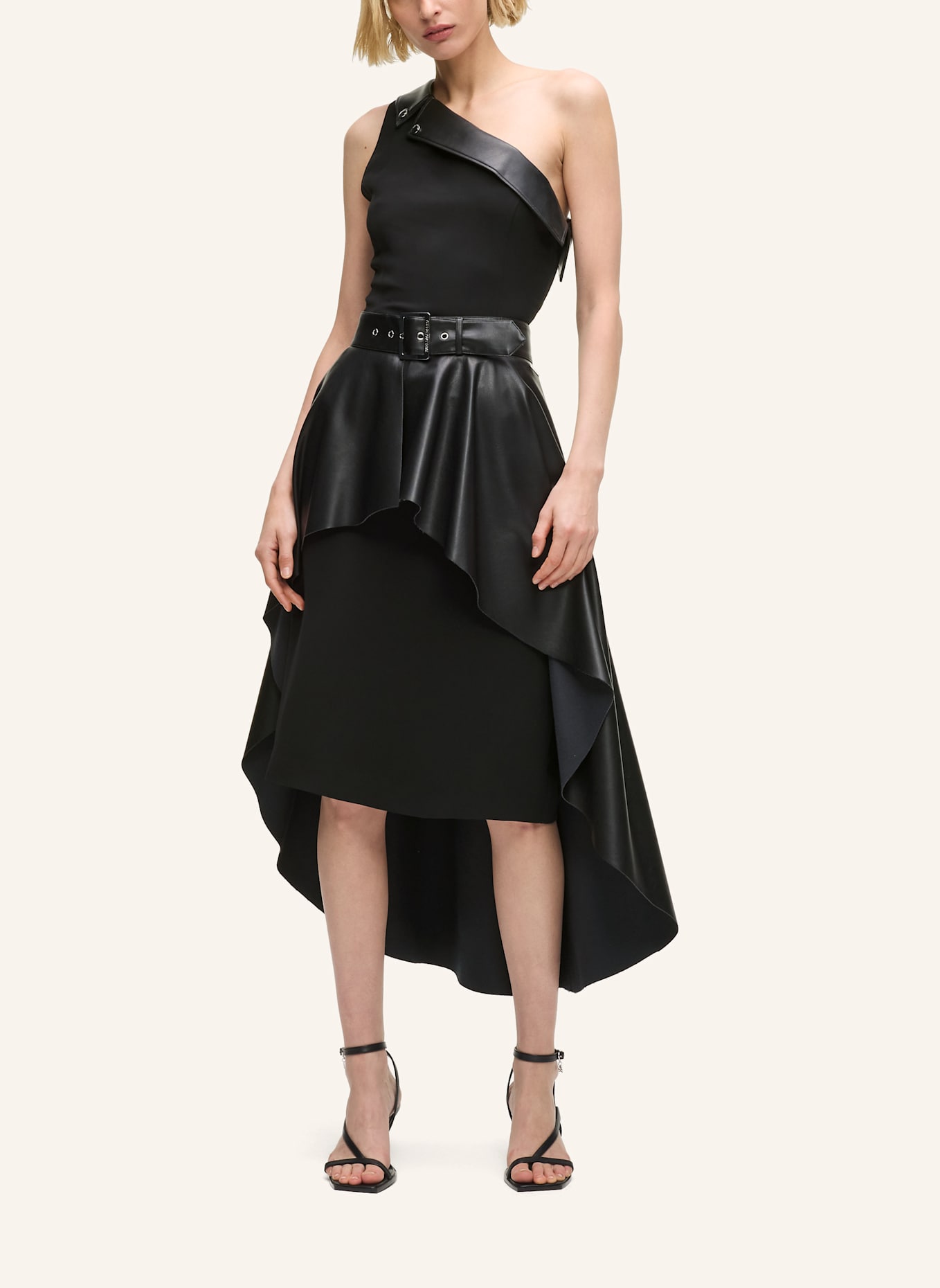 KARL LAGERFELD Kleid: SCHWARZ