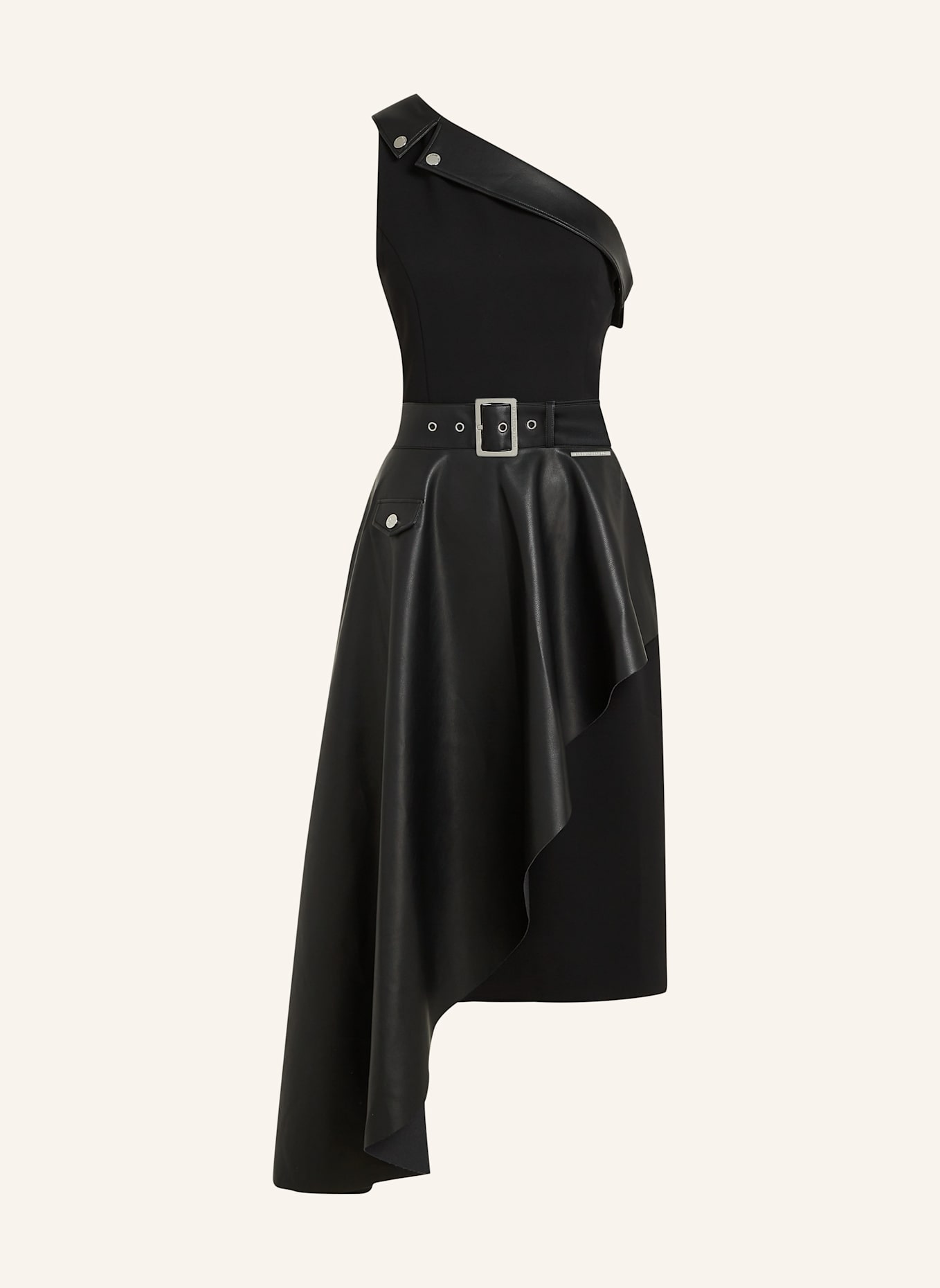 KARL LAGERFELD Kleid: SCHWARZ