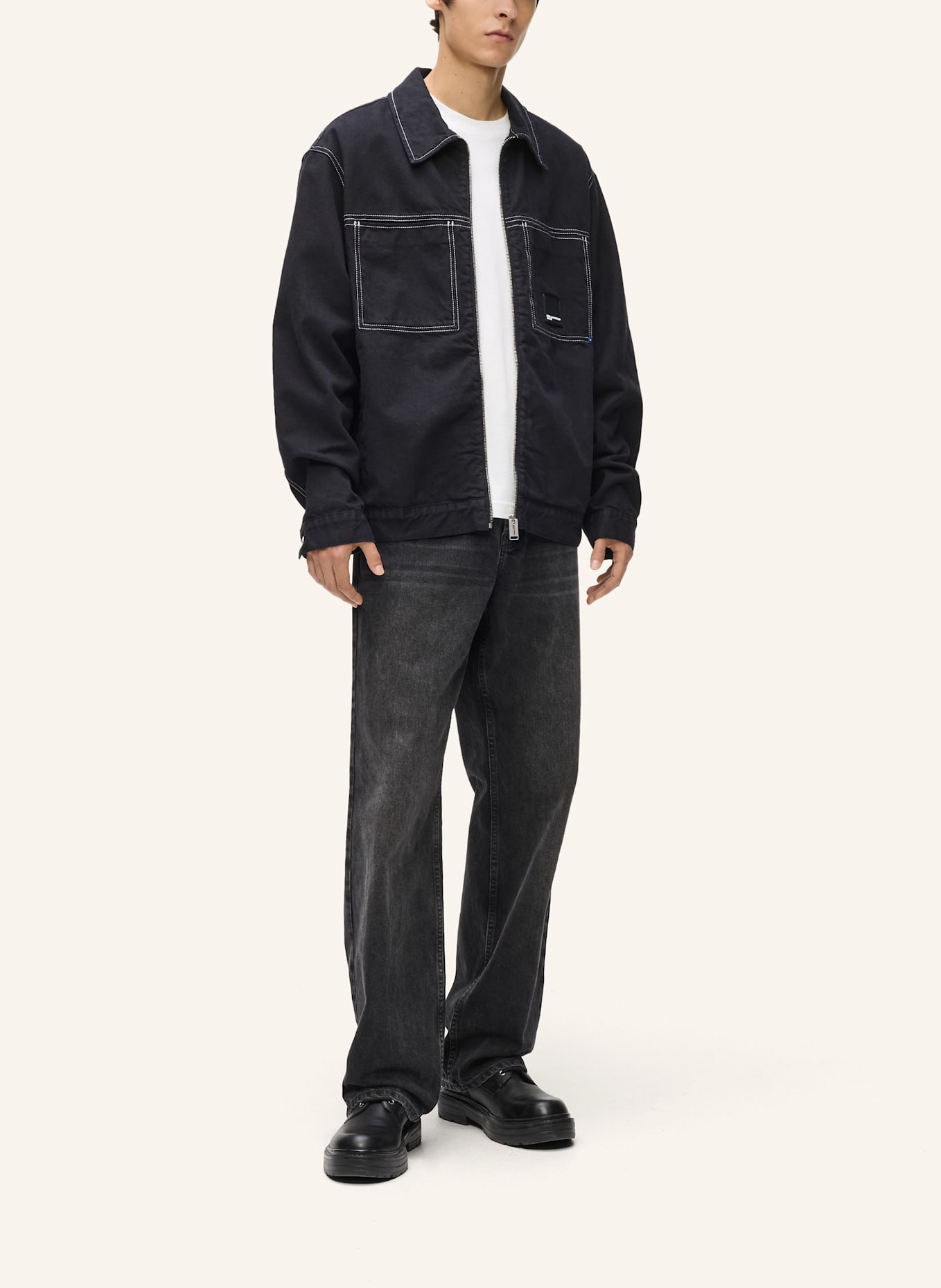 KARL LAGERFELD JEANS Jacke: SCHWARZ