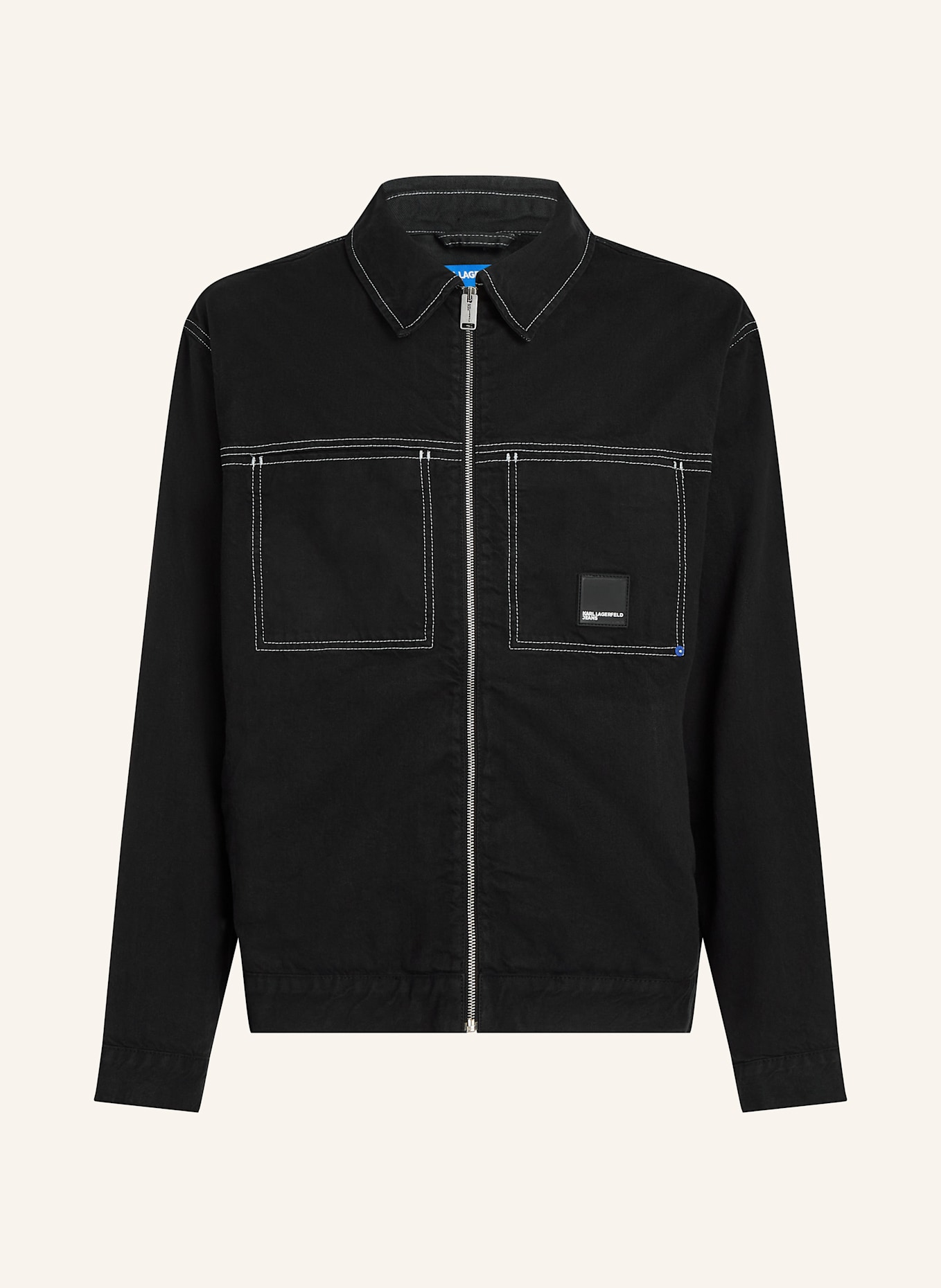 KARL LAGERFELD JEANS Jacke: SCHWARZ