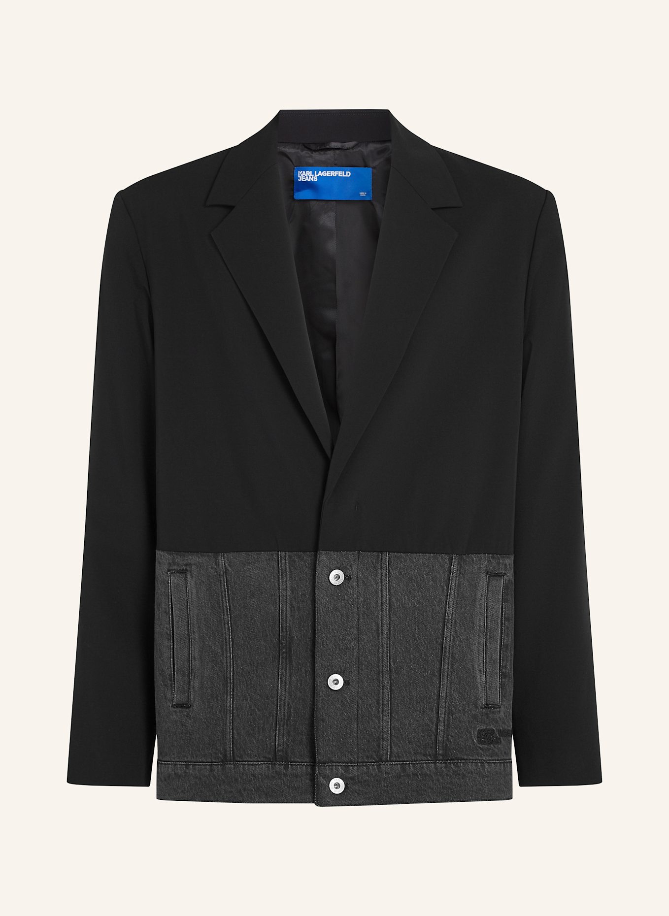 KARL LAGERFELD JEANS Jacke: SCHWARZ
