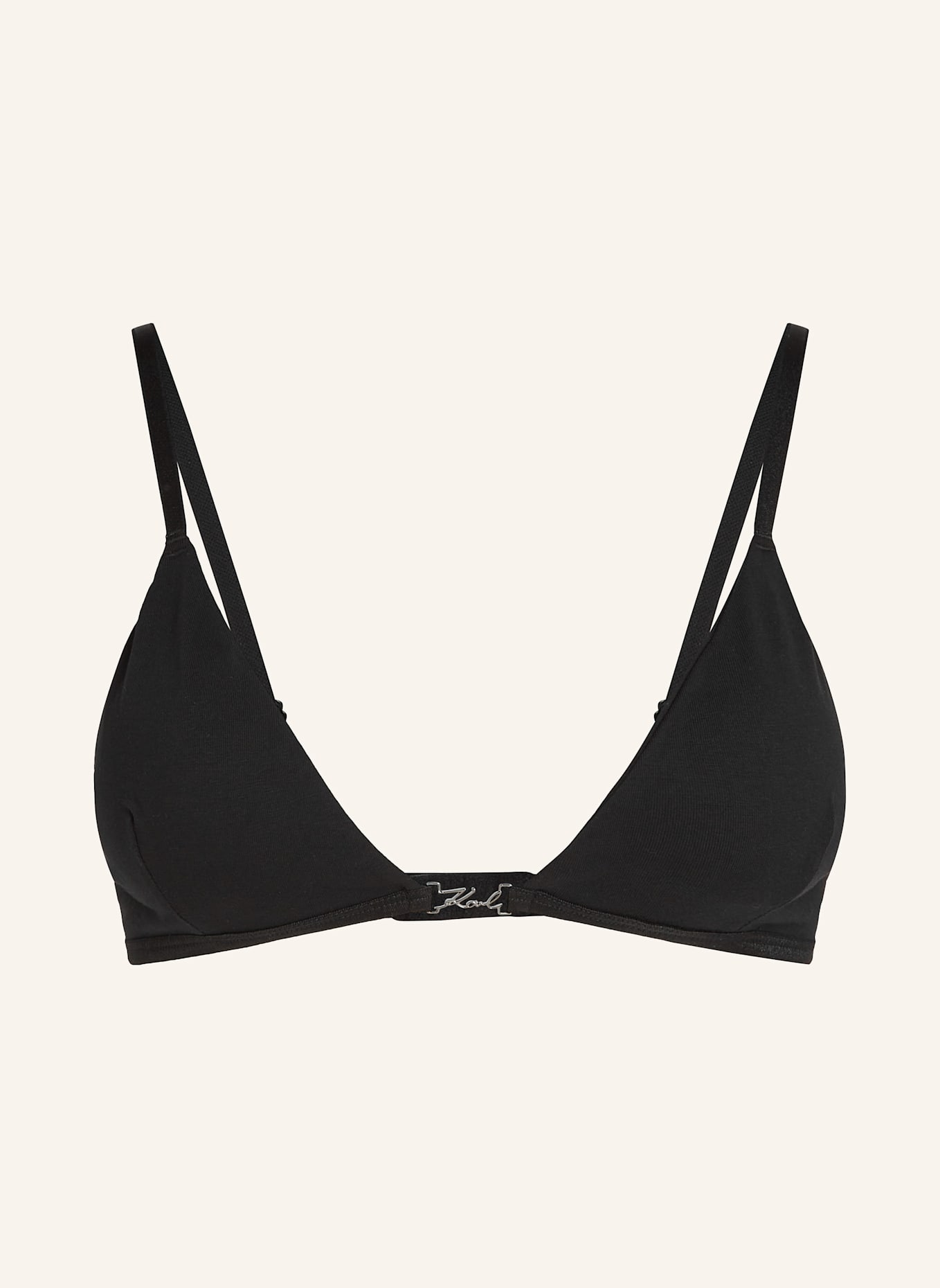 KARL LAGERFELD Top: SCHWARZ