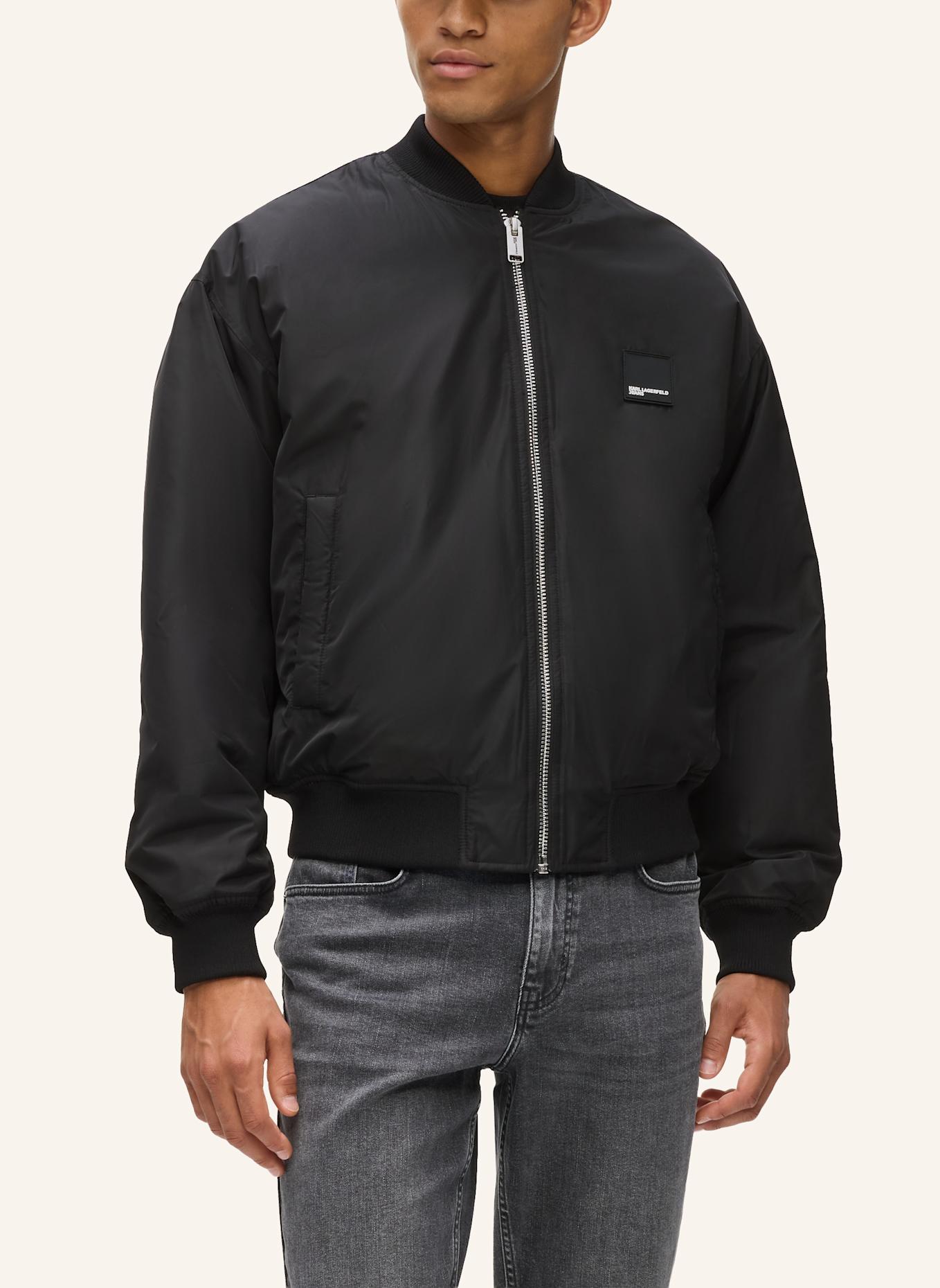 KARL LAGERFELD JEANS Jacke: SCHWARZ