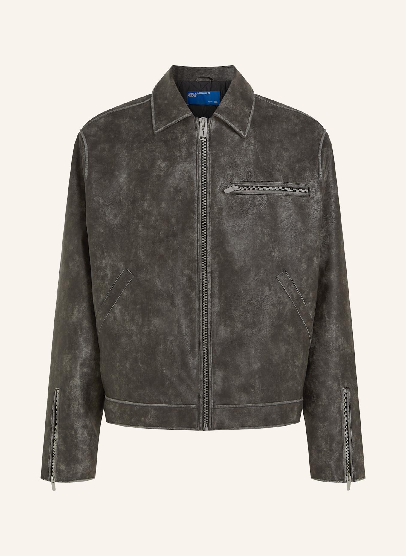 KARL LAGERFELD JEANS Jacke: SCHWARZ