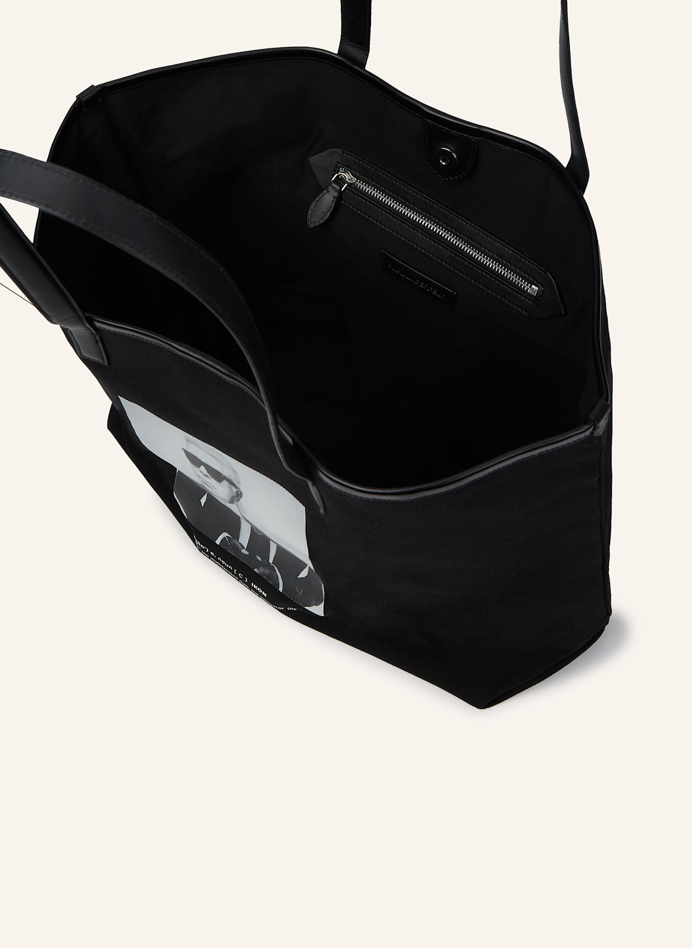 KARL LAGERFELD Shopper: SCHWARZ
