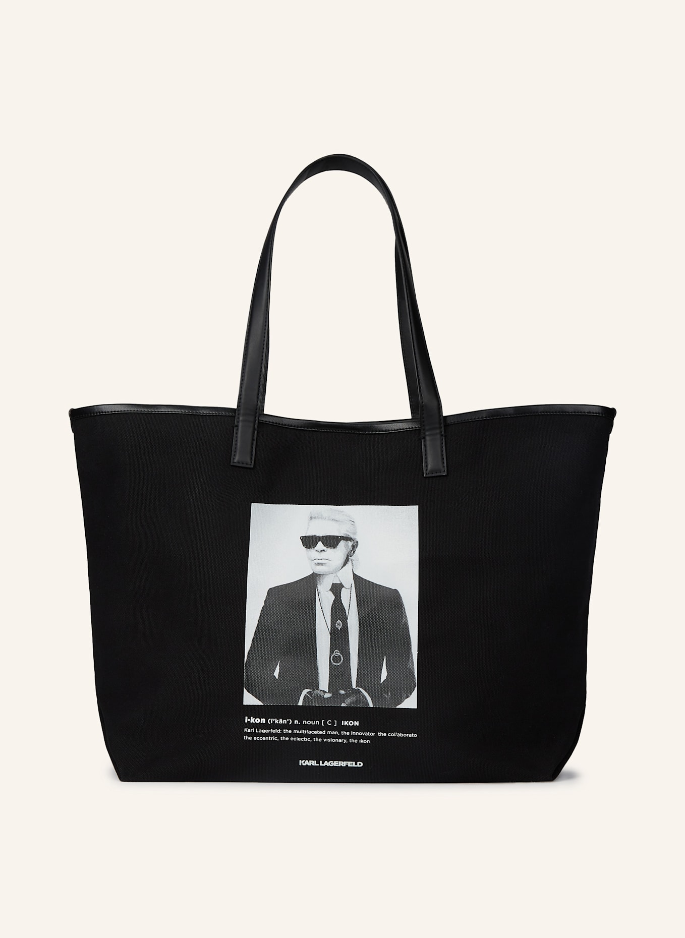 KARL LAGERFELD Shopper: SCHWARZ
