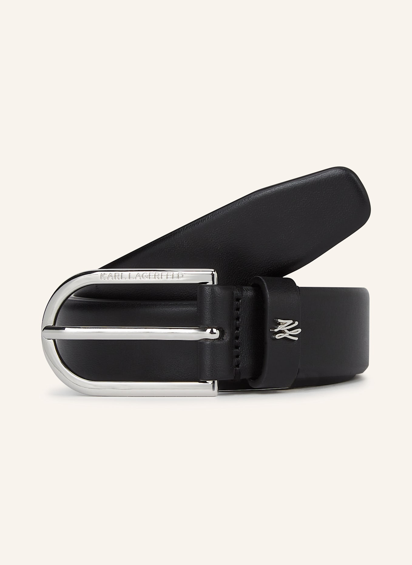 KARL LAGERFELD Gürtel: SCHWARZ