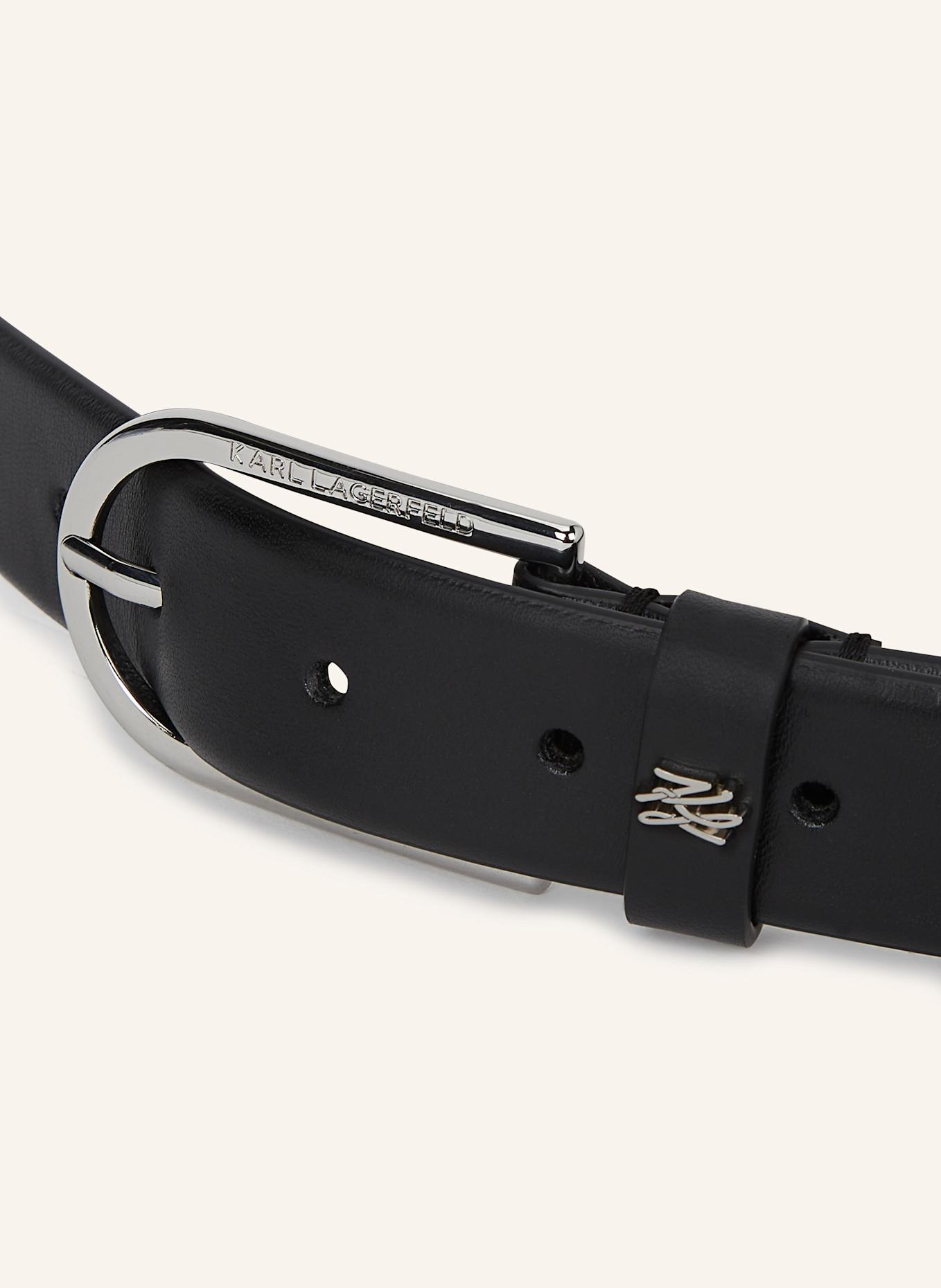 KARL LAGERFELD Gürtel: SCHWARZ