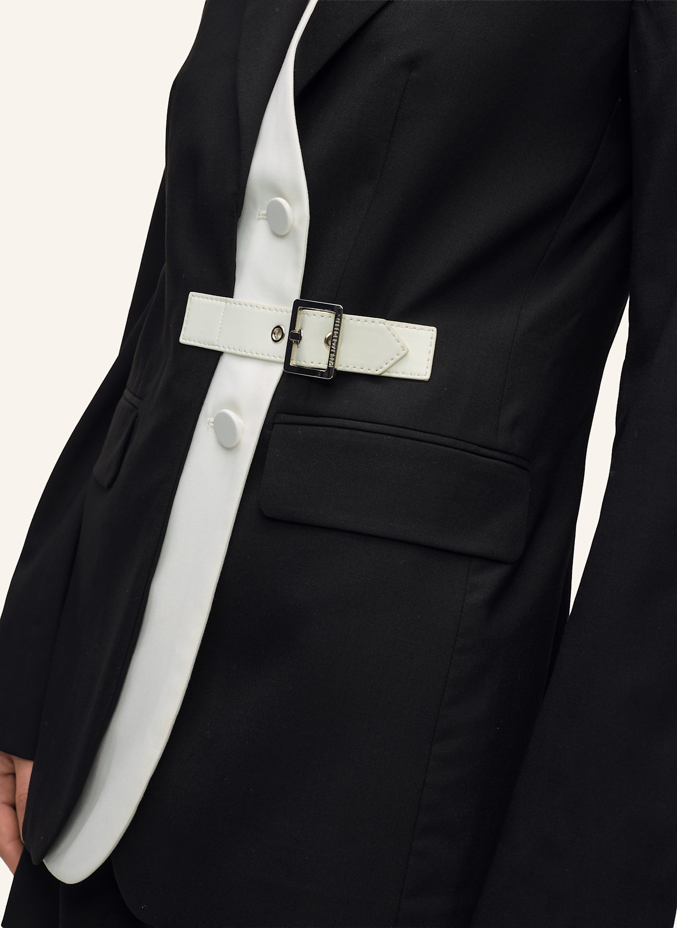 KARL LAGERFELD Weste: SCHWARZ