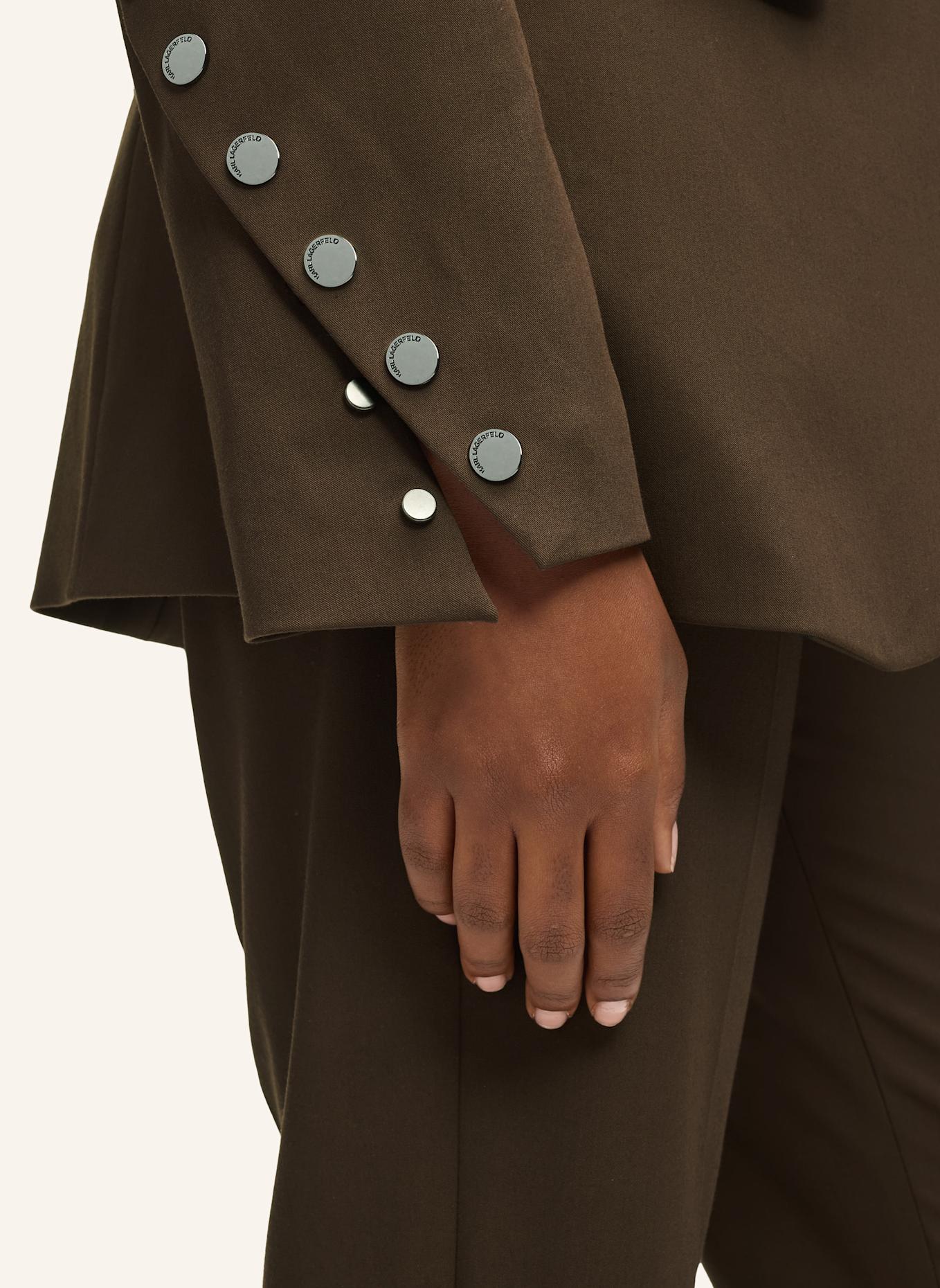 KARL LAGERFELD Blazer: BRAUN