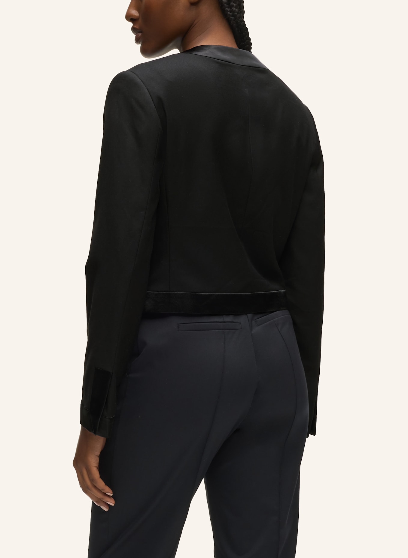 KARL LAGERFELD Bomberjacke: SCHWARZ