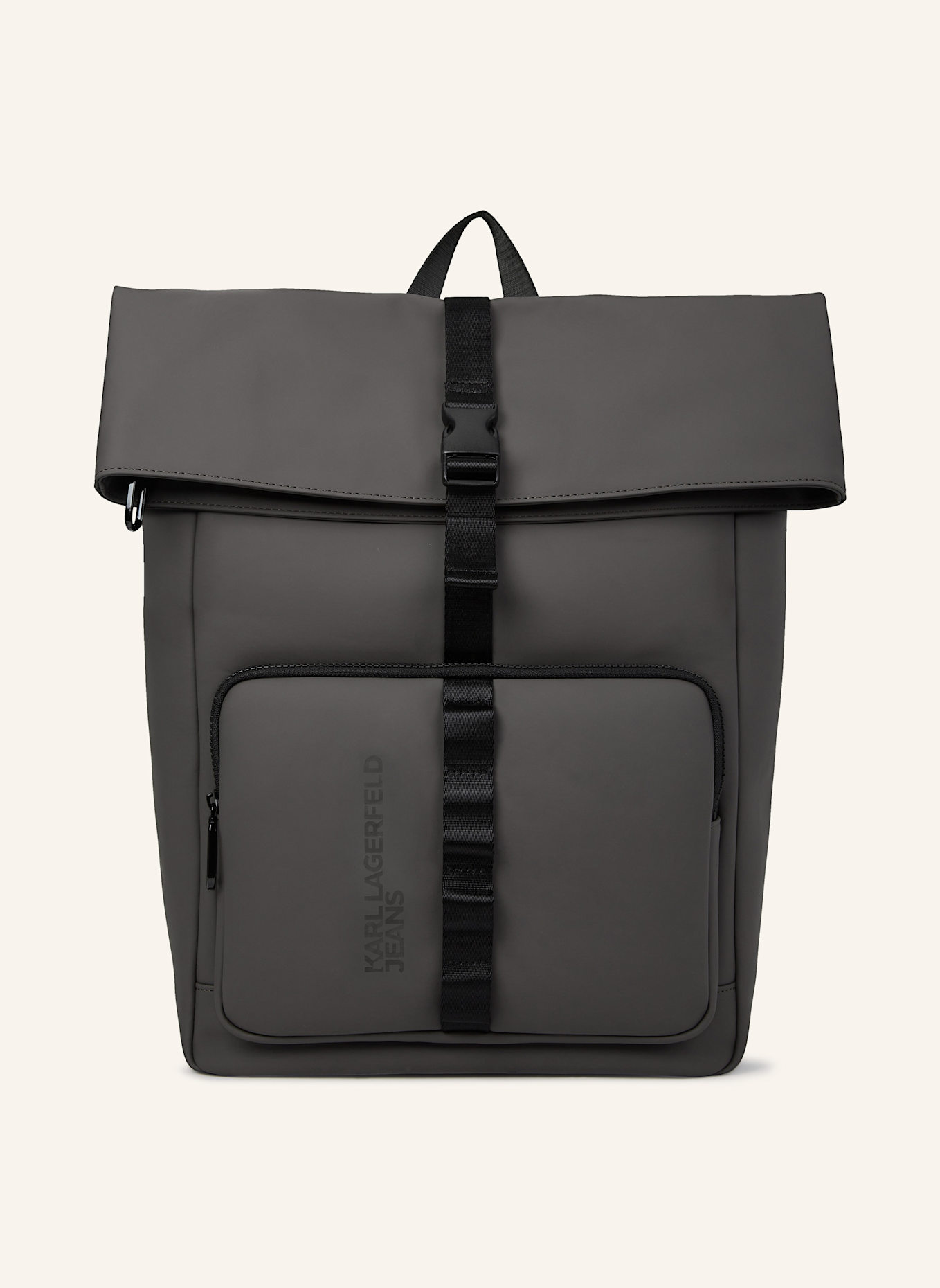 KARL LAGERFELD JEANS Rucksack: DUNKELGRAU