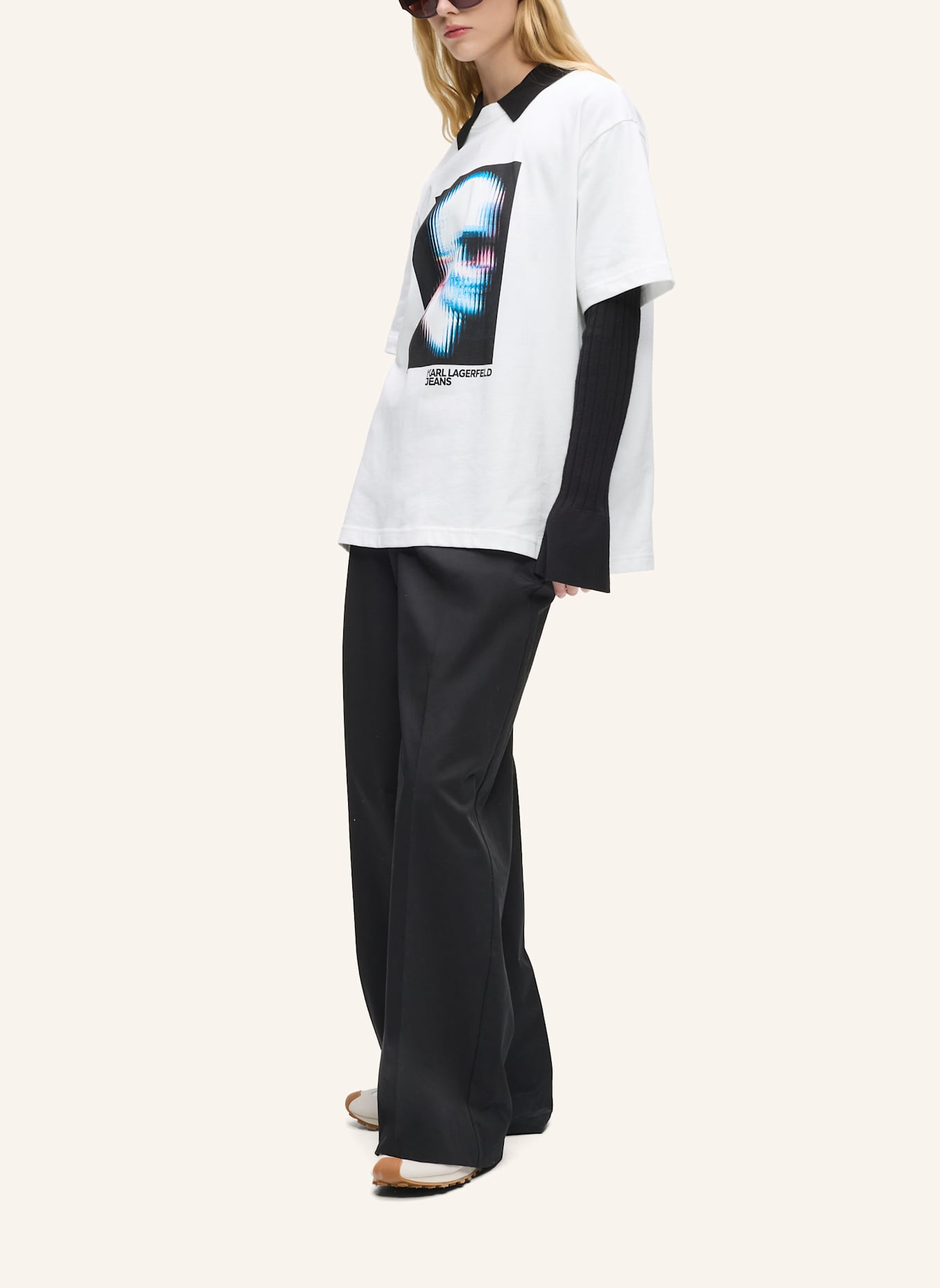 KARL LAGERFELD JEANS T-shirt: WEISS