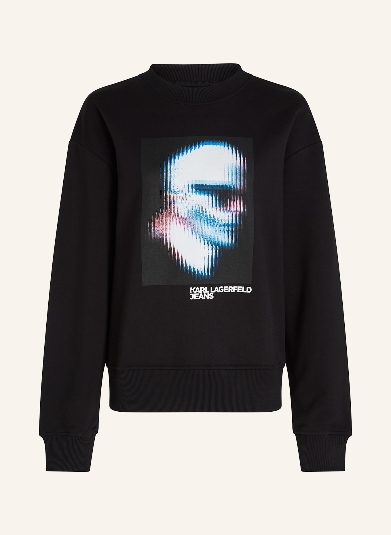 KARL LAGERFELD JEANS Sweatshirt: SCHWARZ