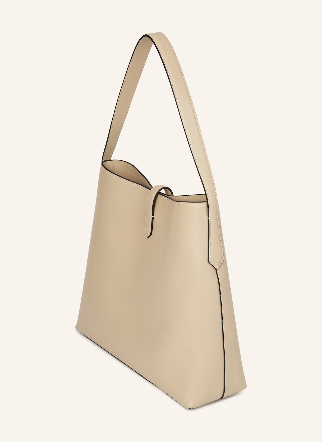 KARL LAGERFELD Hobo-Bag: BEIGE