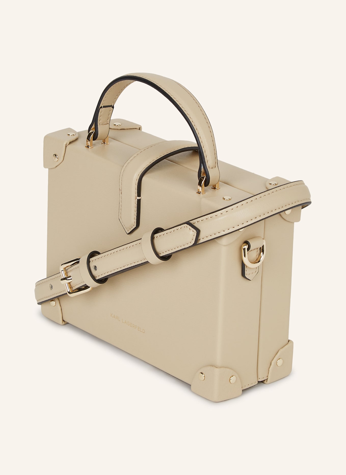KARL LAGERFELD Umhängetasche: BEIGE