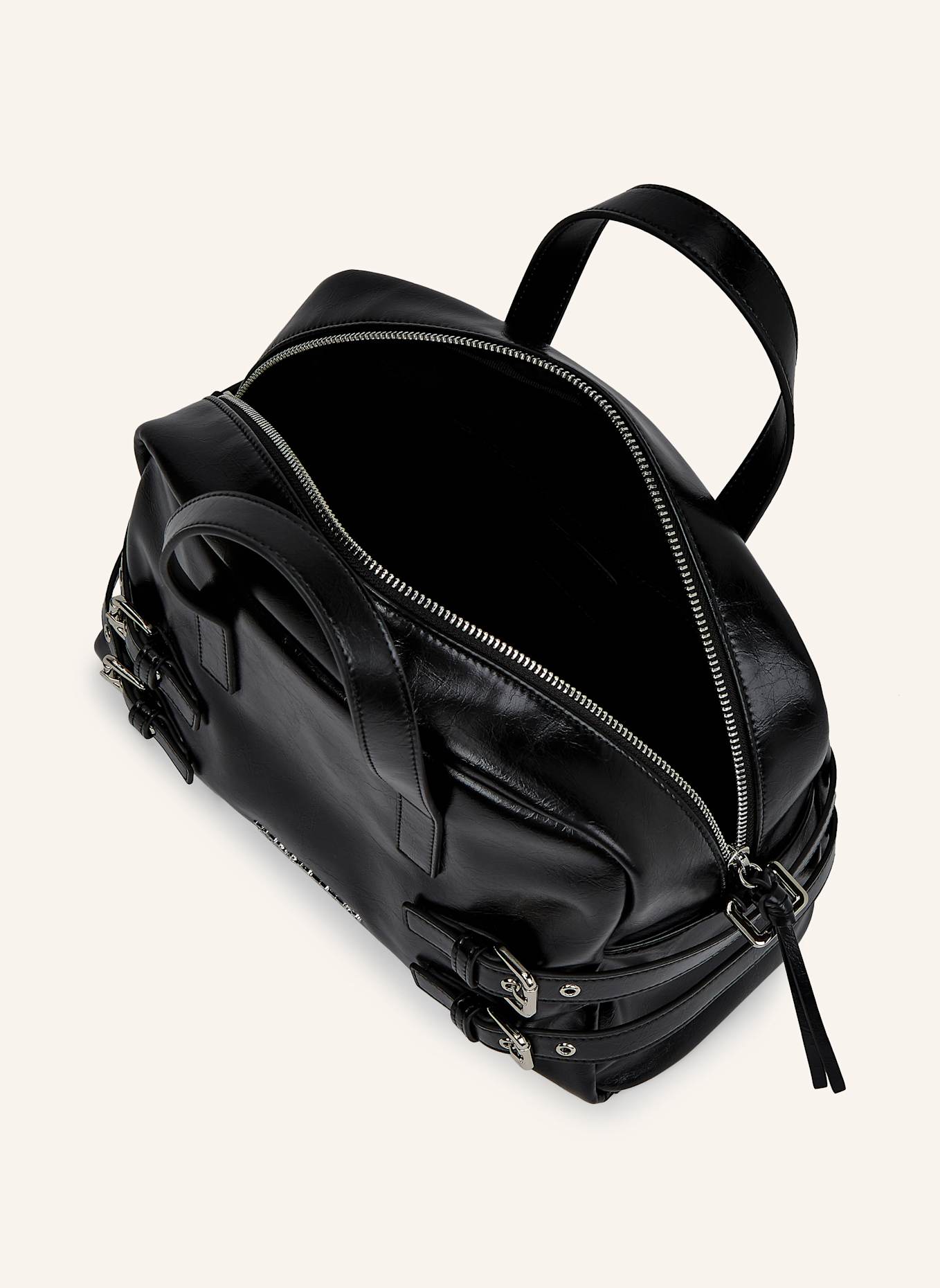 KARL LAGERFELD JEANS Bowlingtasche: SCHWARZ