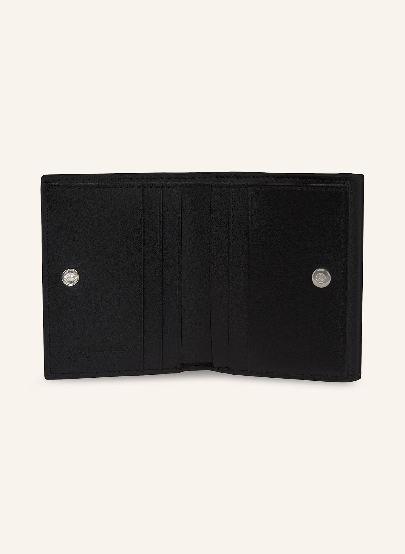 KARL LAGERFELD JEANS Geldbörse: SCHWARZ