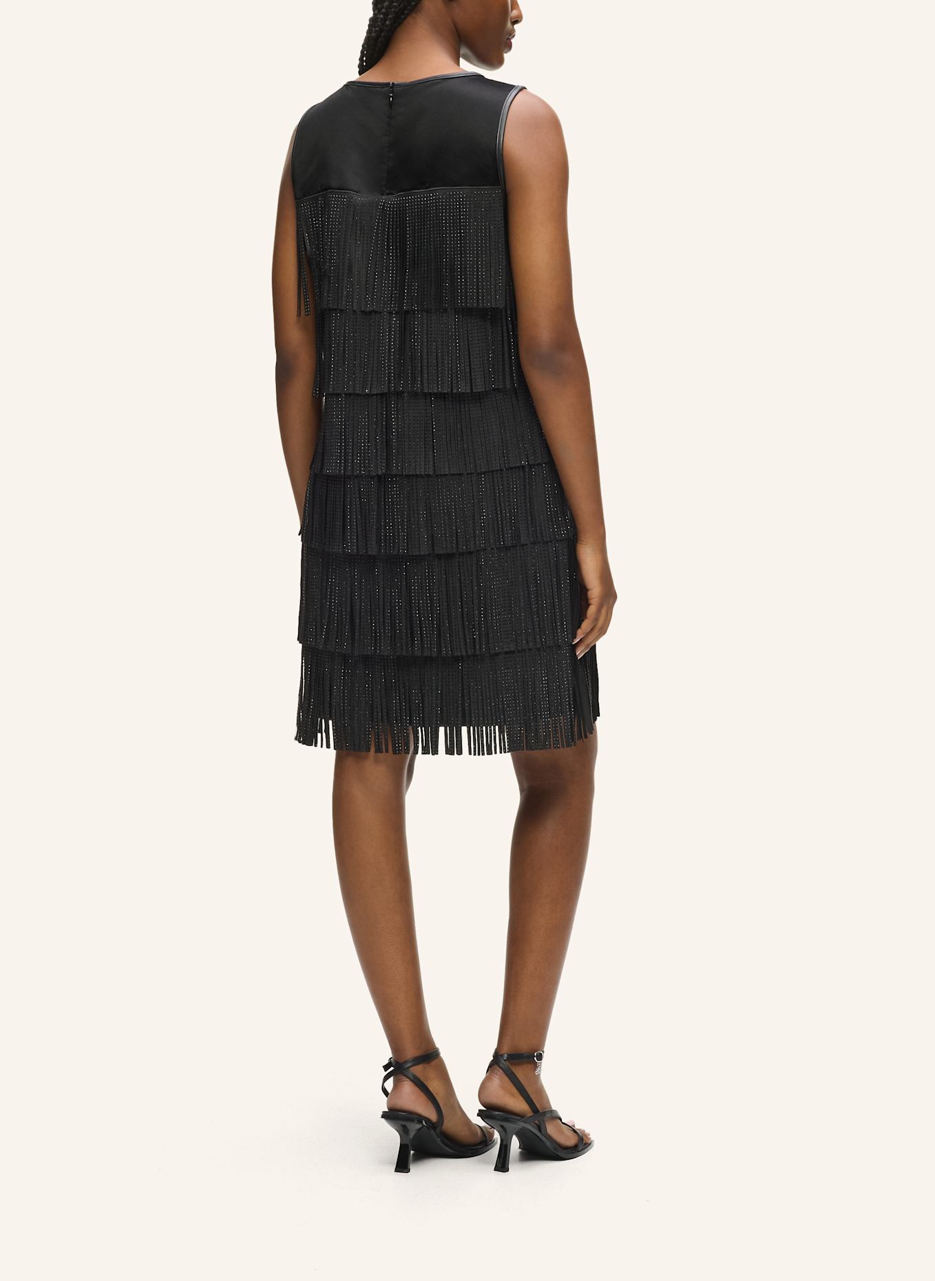 KARL LAGERFELD Kleid: SCHWARZ