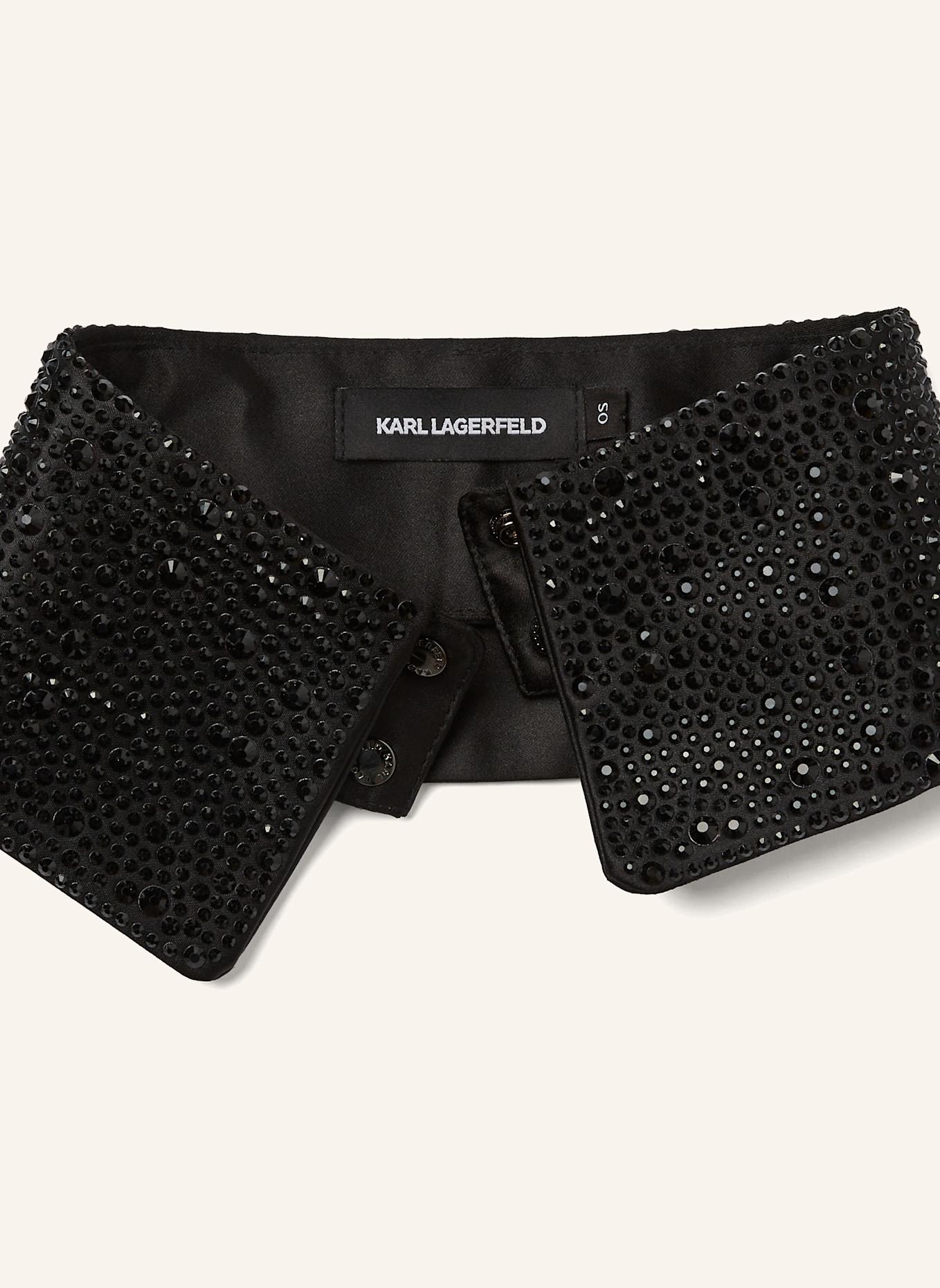 KARL LAGERFELD Halskette: SCHWARZ