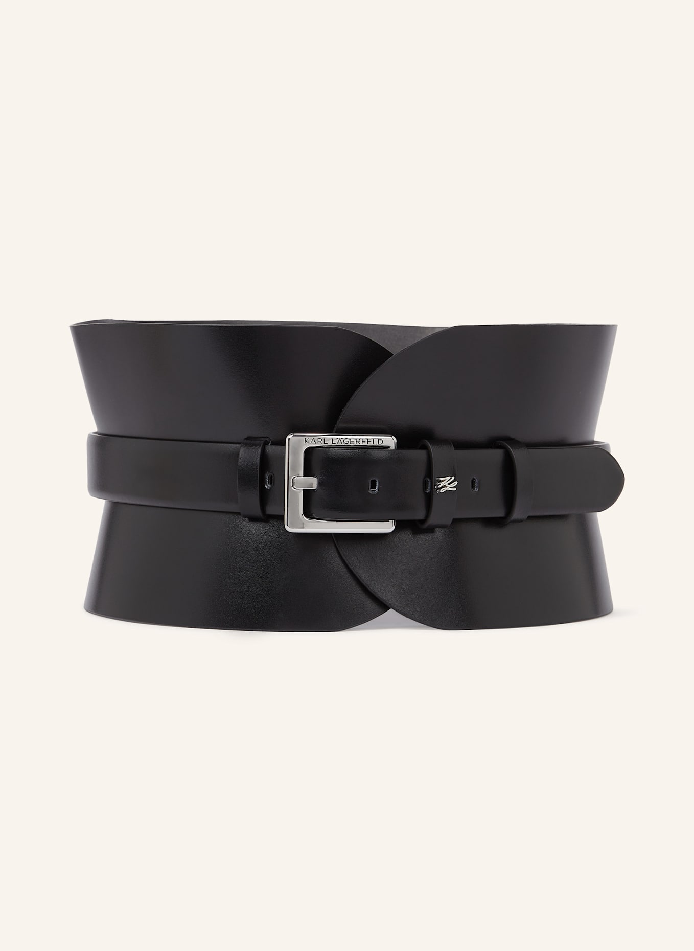 KARL LAGERFELD Gürtel: SCHWARZ