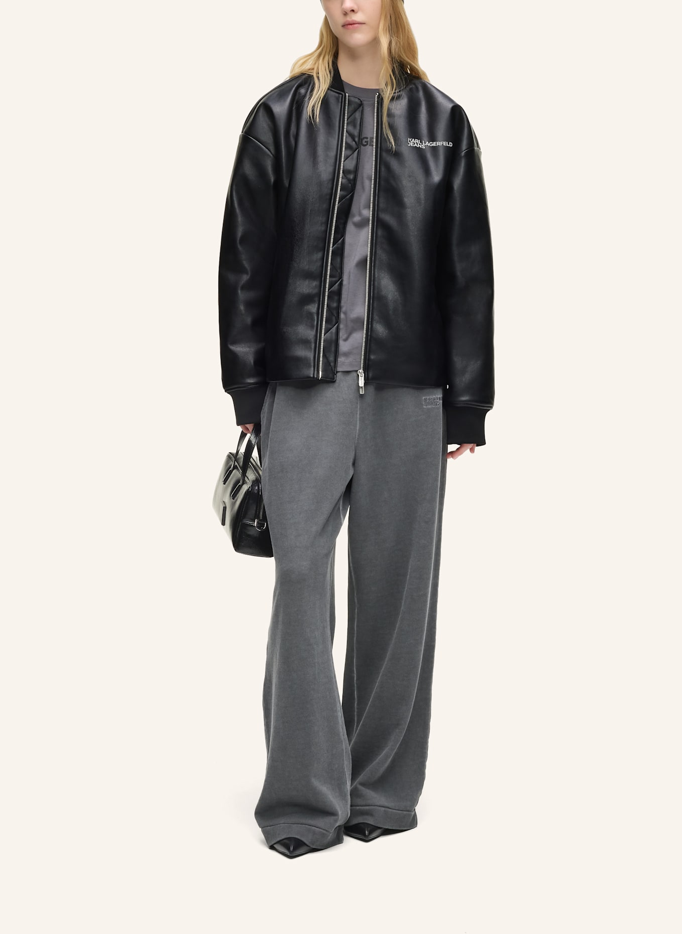 KARL LAGERFELD JEANS Jacke: SCHWARZ