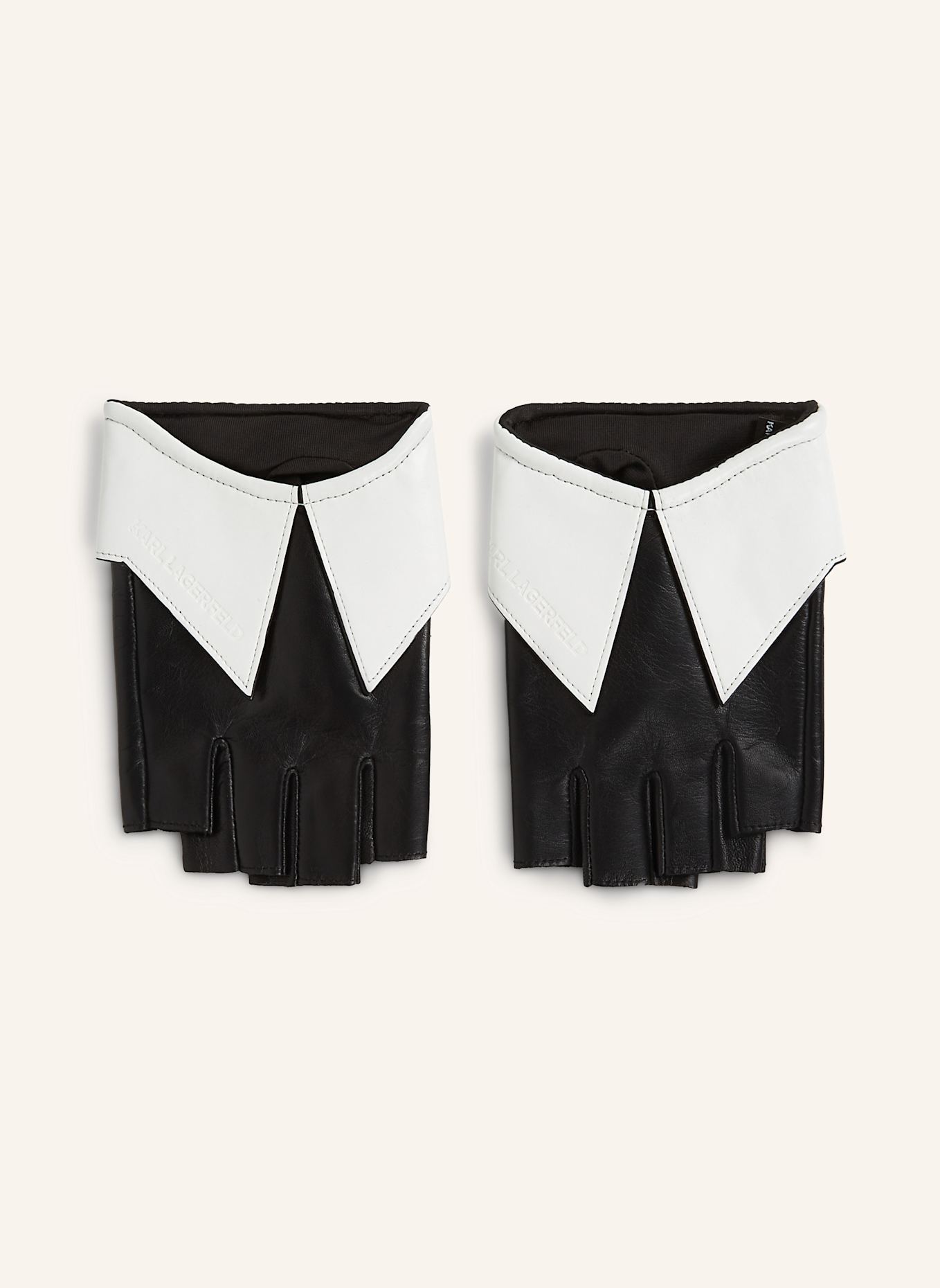 KARL LAGERFELD Handschuhe: SCHWARZ