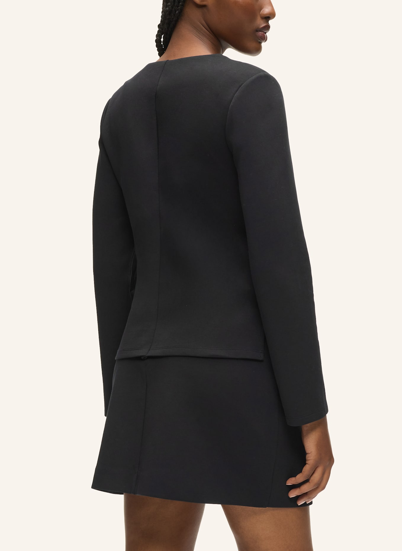 KARL LAGERFELD Sweatshirt: SCHWARZ