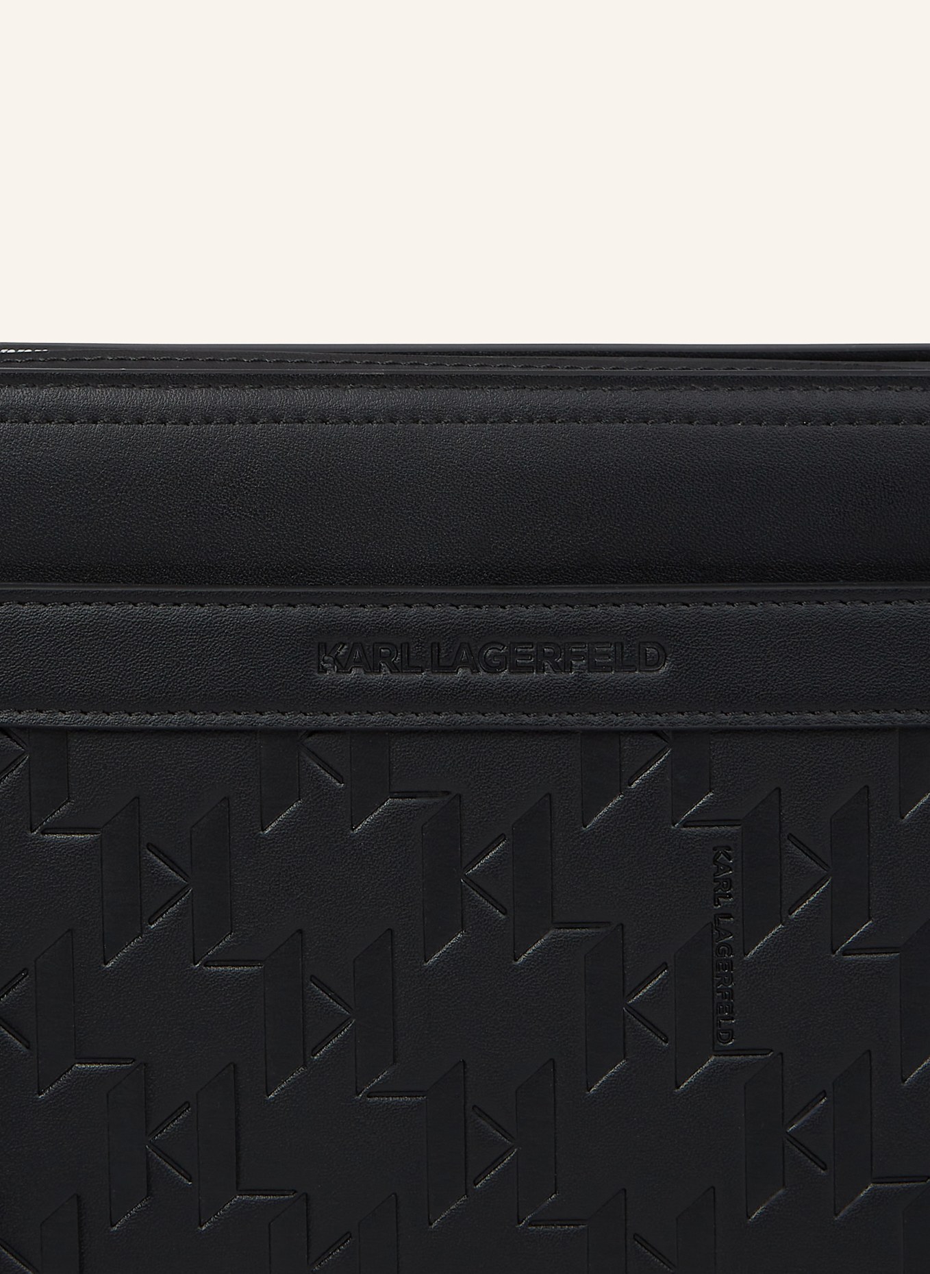 KARL LAGERFELD Pouch: SCHWARZ