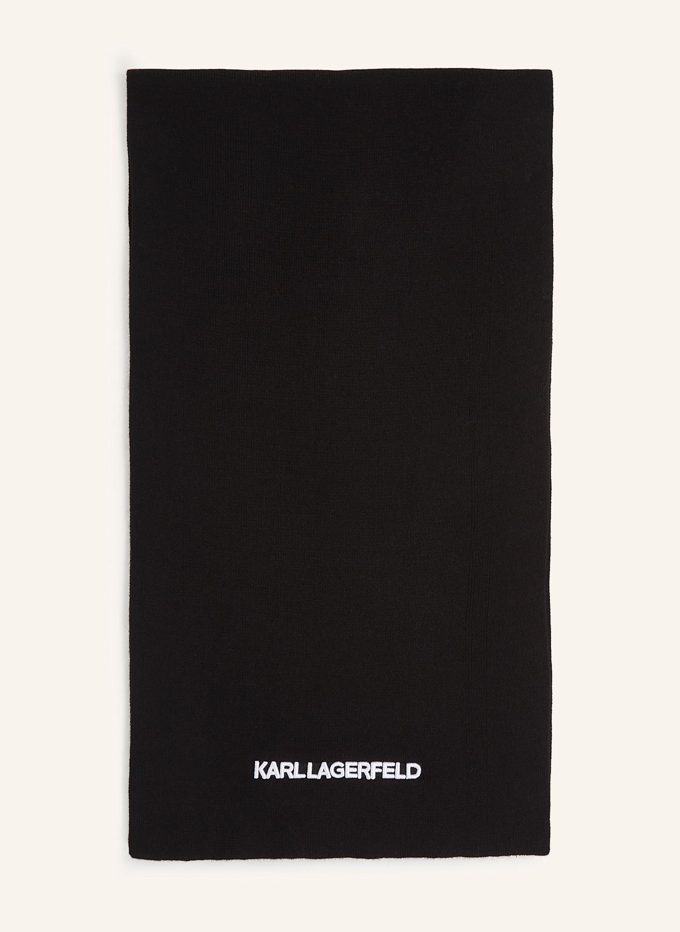 KARL LAGERFELD Schal: SCHWARZ