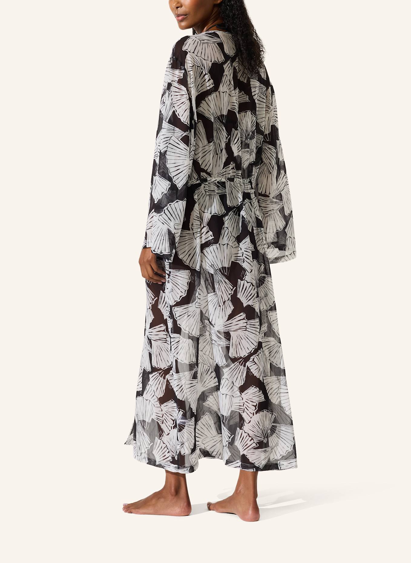 KARL LAGERFELD Strandkleid: SCHWARZ