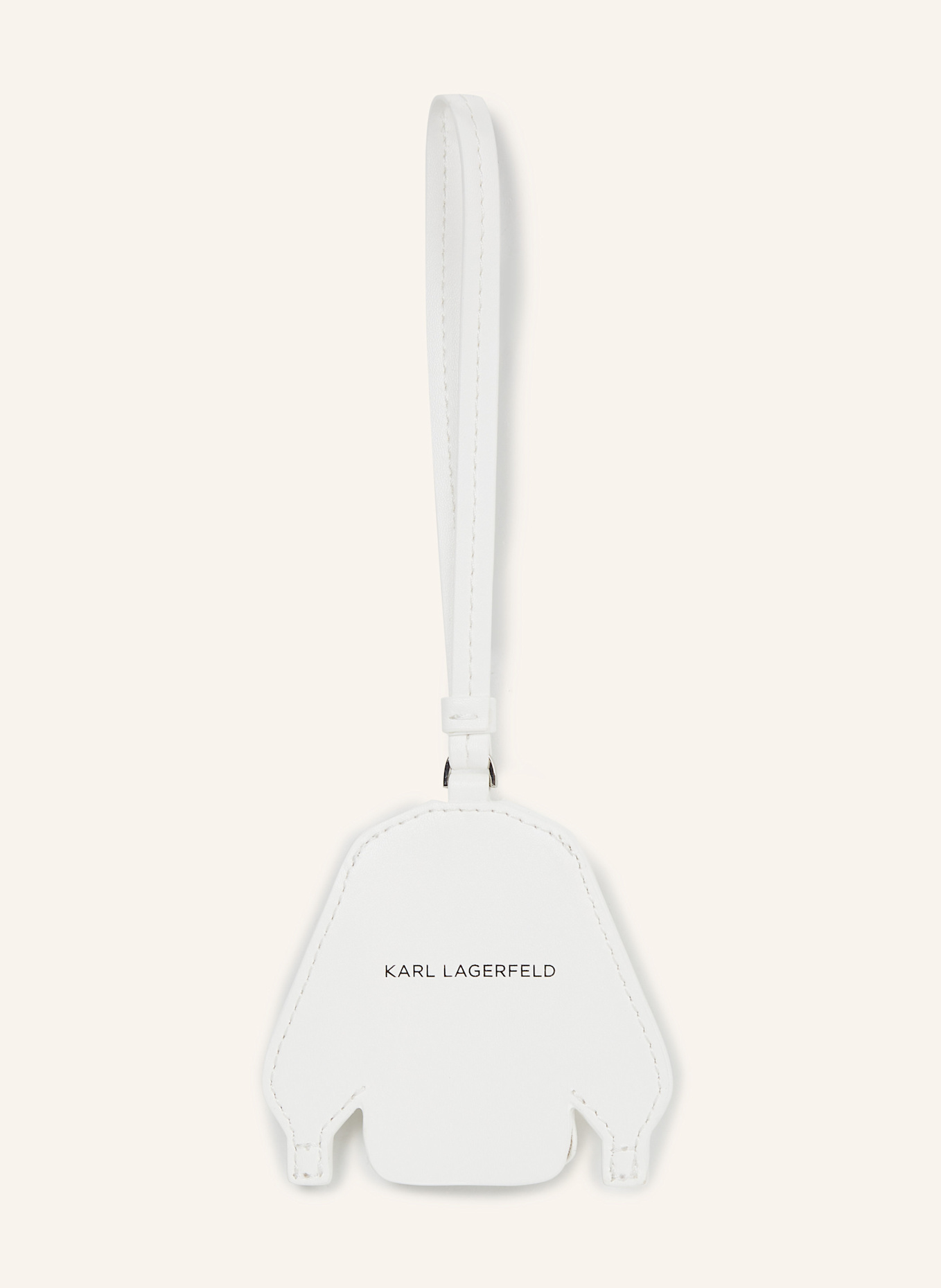 KARL LAGERFELD Schlüsselanhänger: WEISS