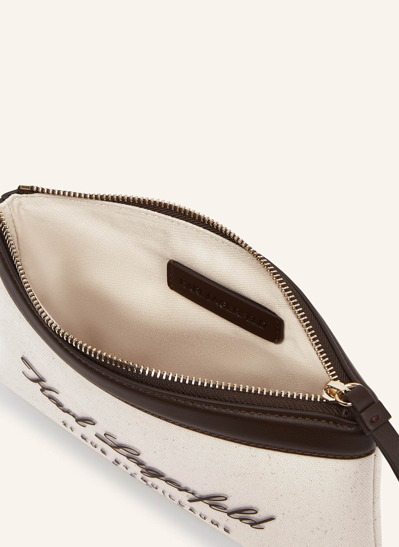 KARL LAGERFELD Pouch: BEIGE