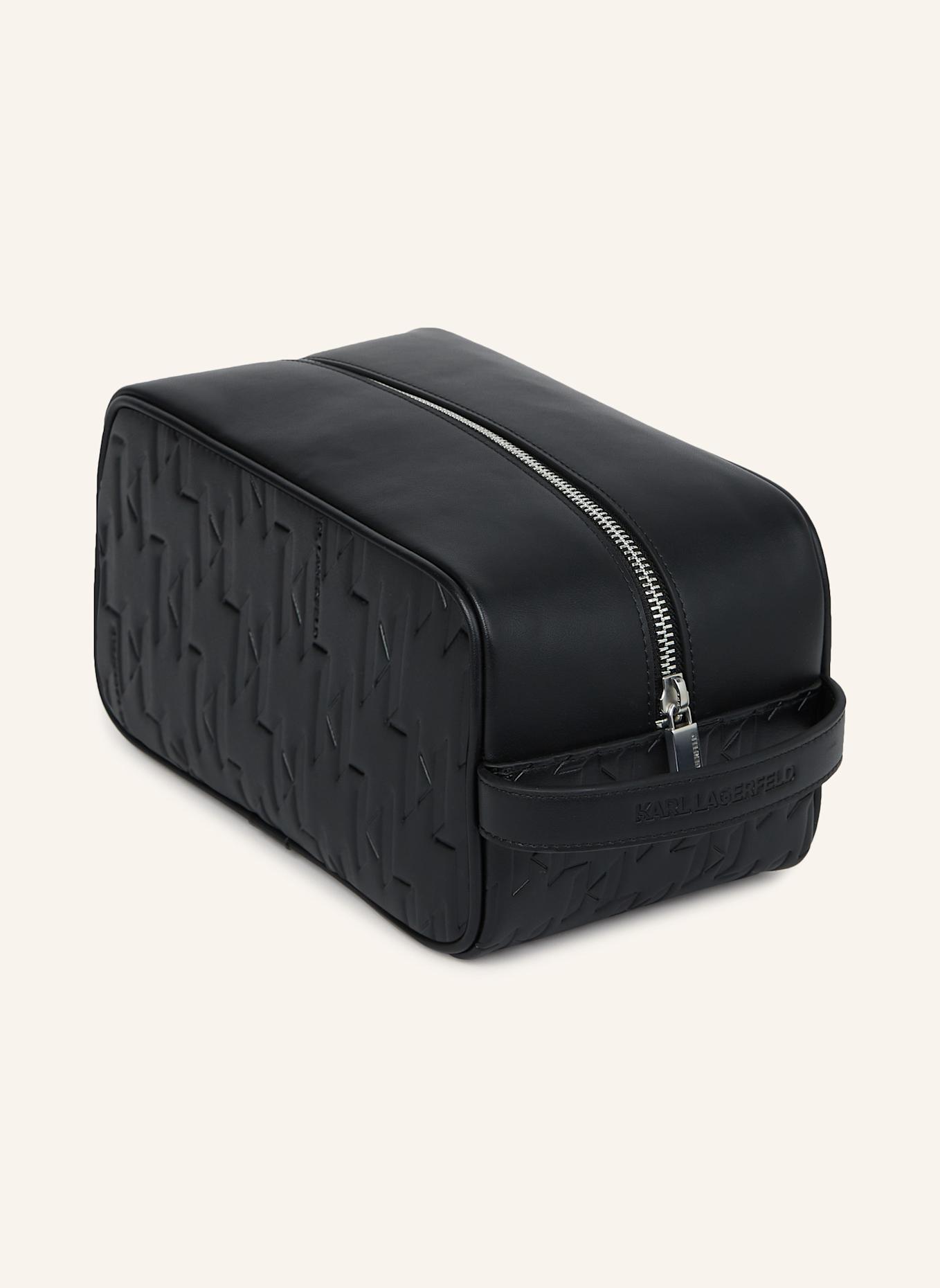 KARL LAGERFELD Kosmetiktasche: SCHWARZ