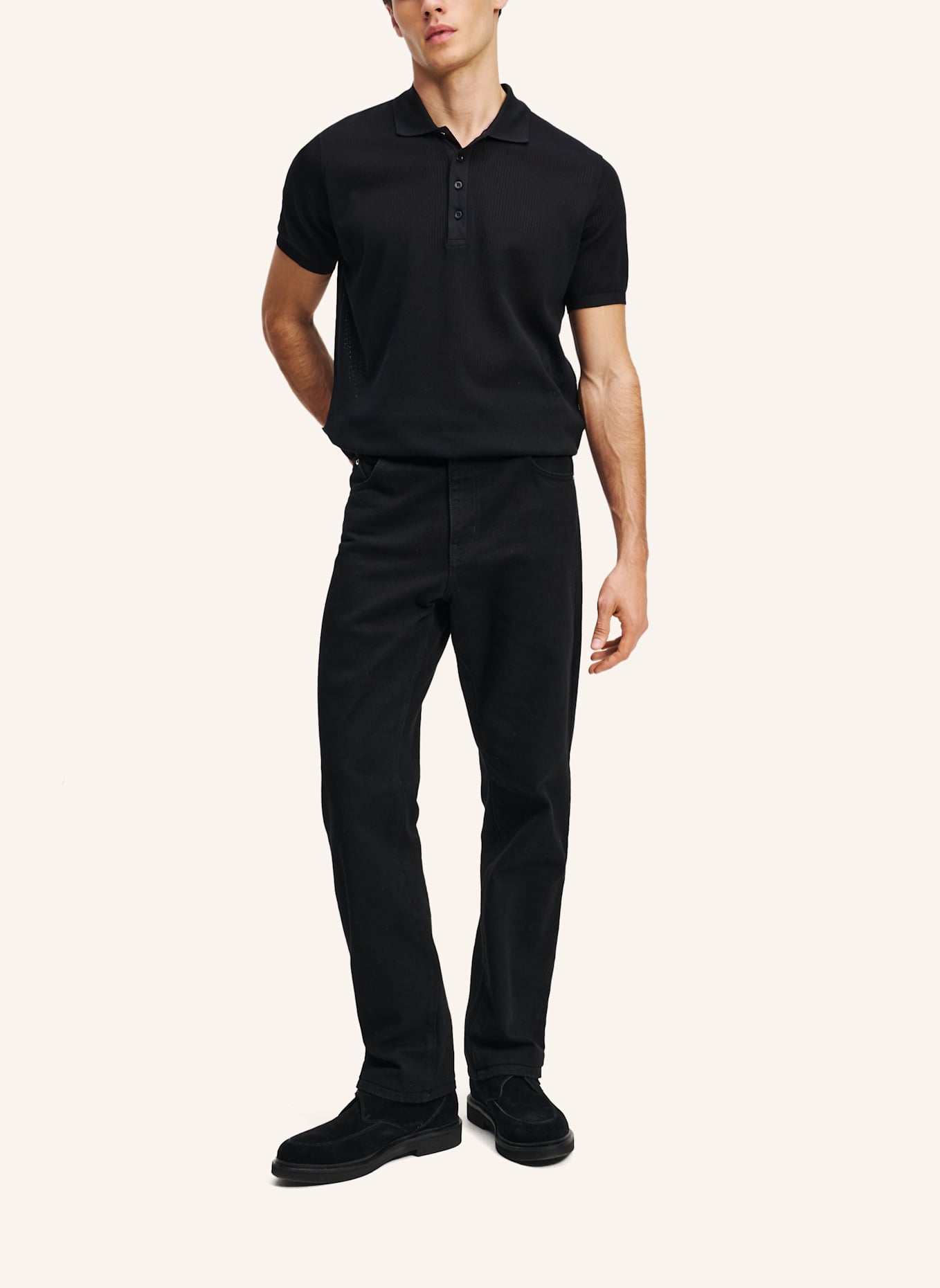 KARL LAGERFELD Jeans: SCHWARZ