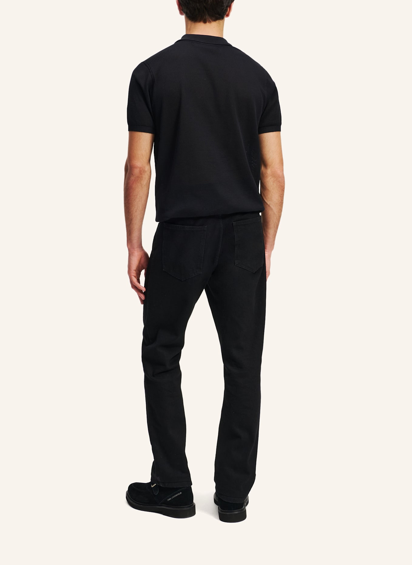 KARL LAGERFELD Jeans: SCHWARZ